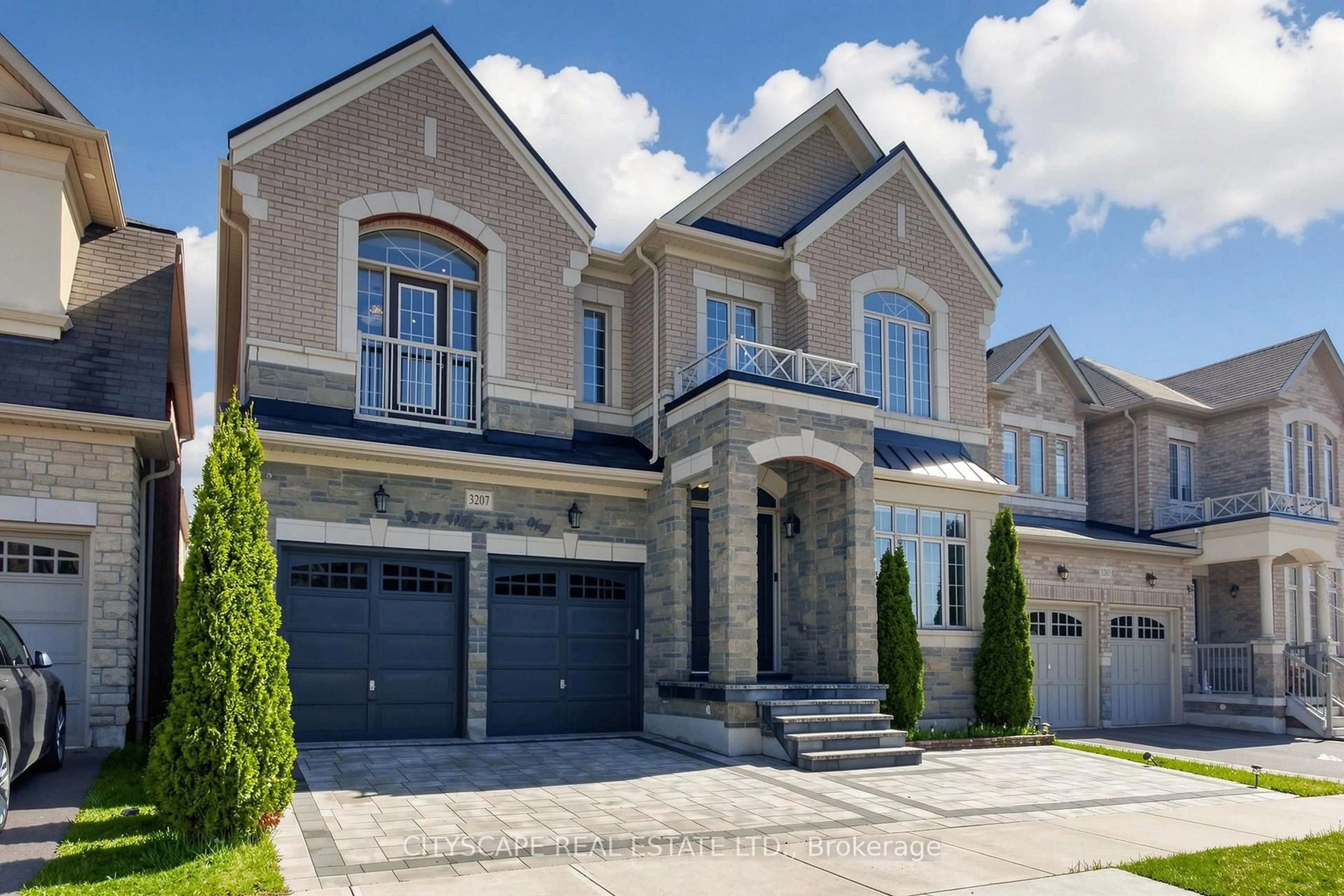 Home with brick exterior material, street for 3207 William Rose Way, Oakville Ontario L6H 0T6