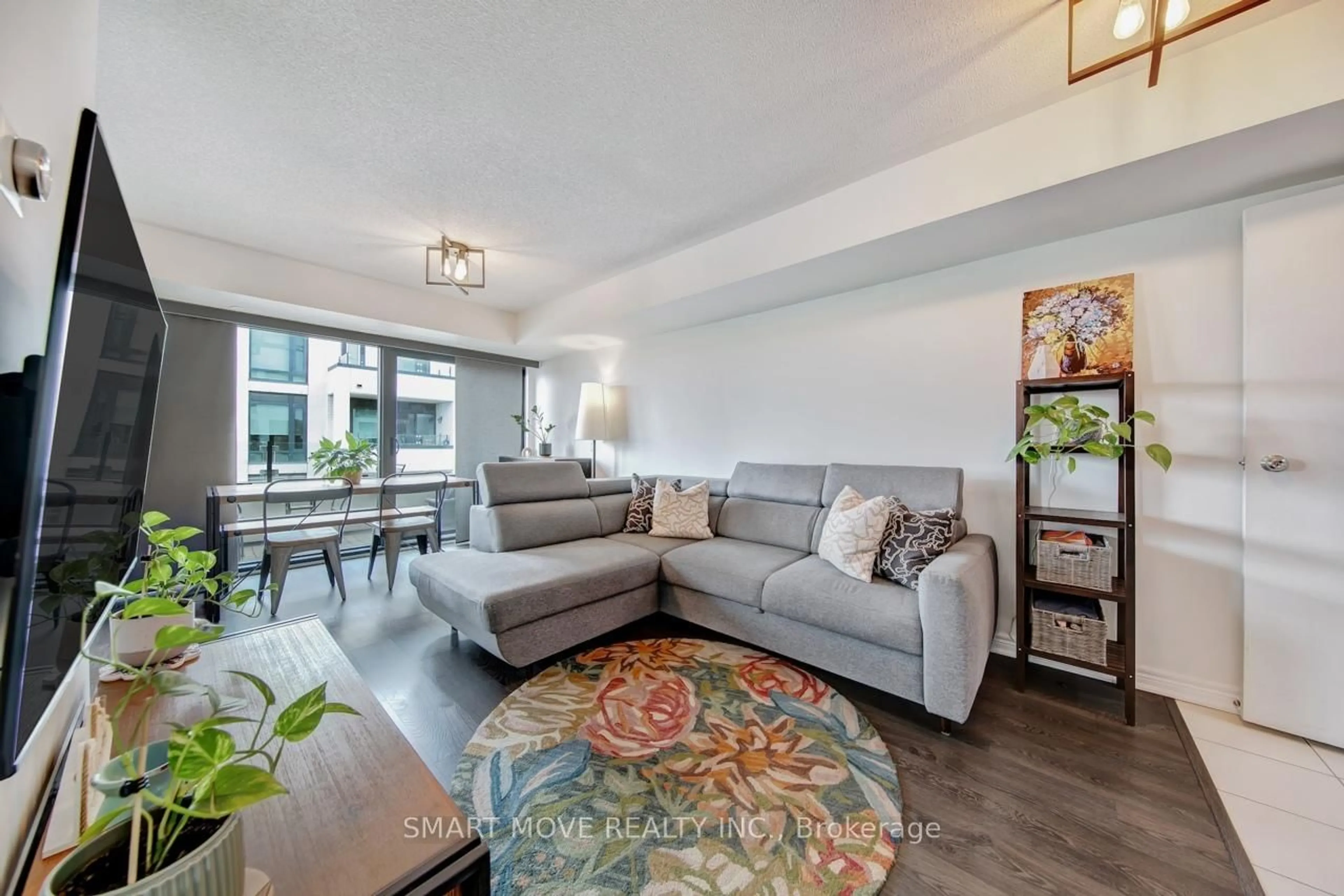 Living room with furniture, unknown for 138 Widdicombe Hill Blvd #716, Toronto Ontario M9R 0A9