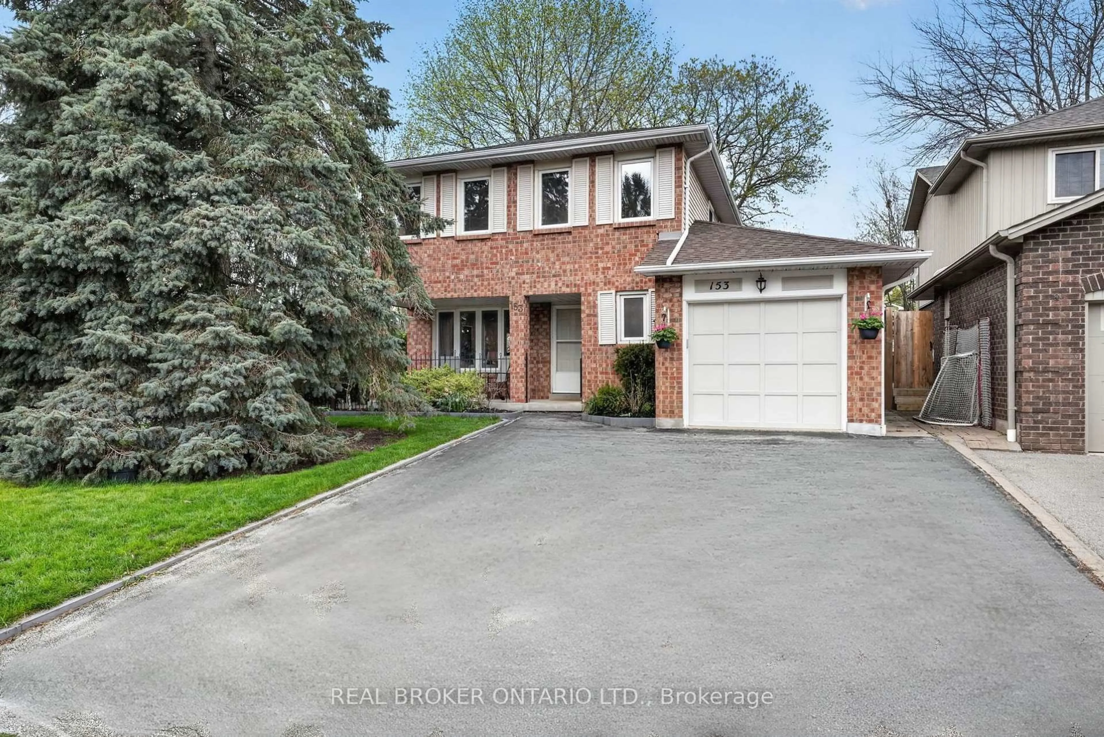 Home with brick exterior material, street for 153 CHALMERS St, Oakville Ontario L6L 5R6