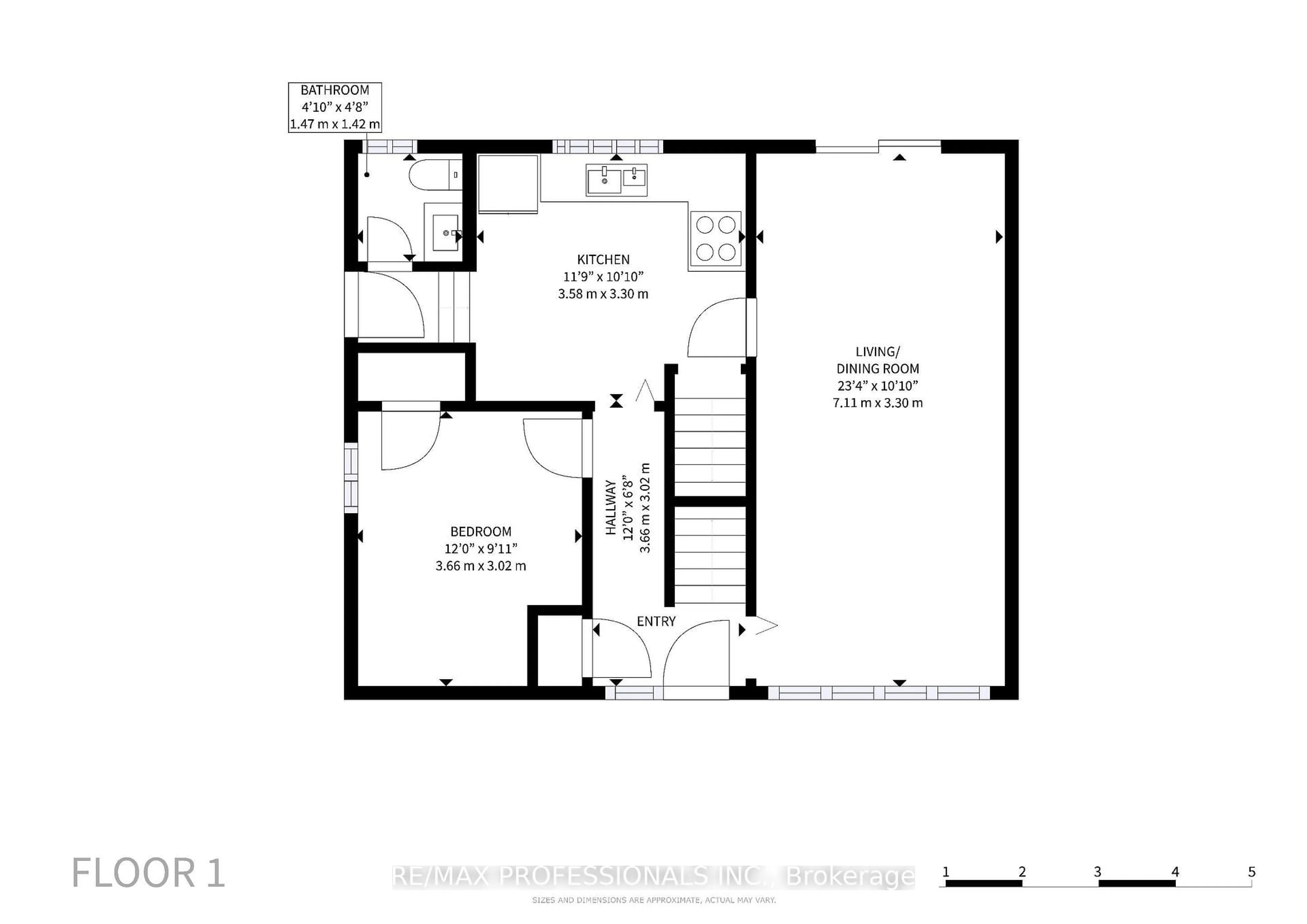 Floor plan for 26 Henley Cres, Toronto Ontario M9W 2W9