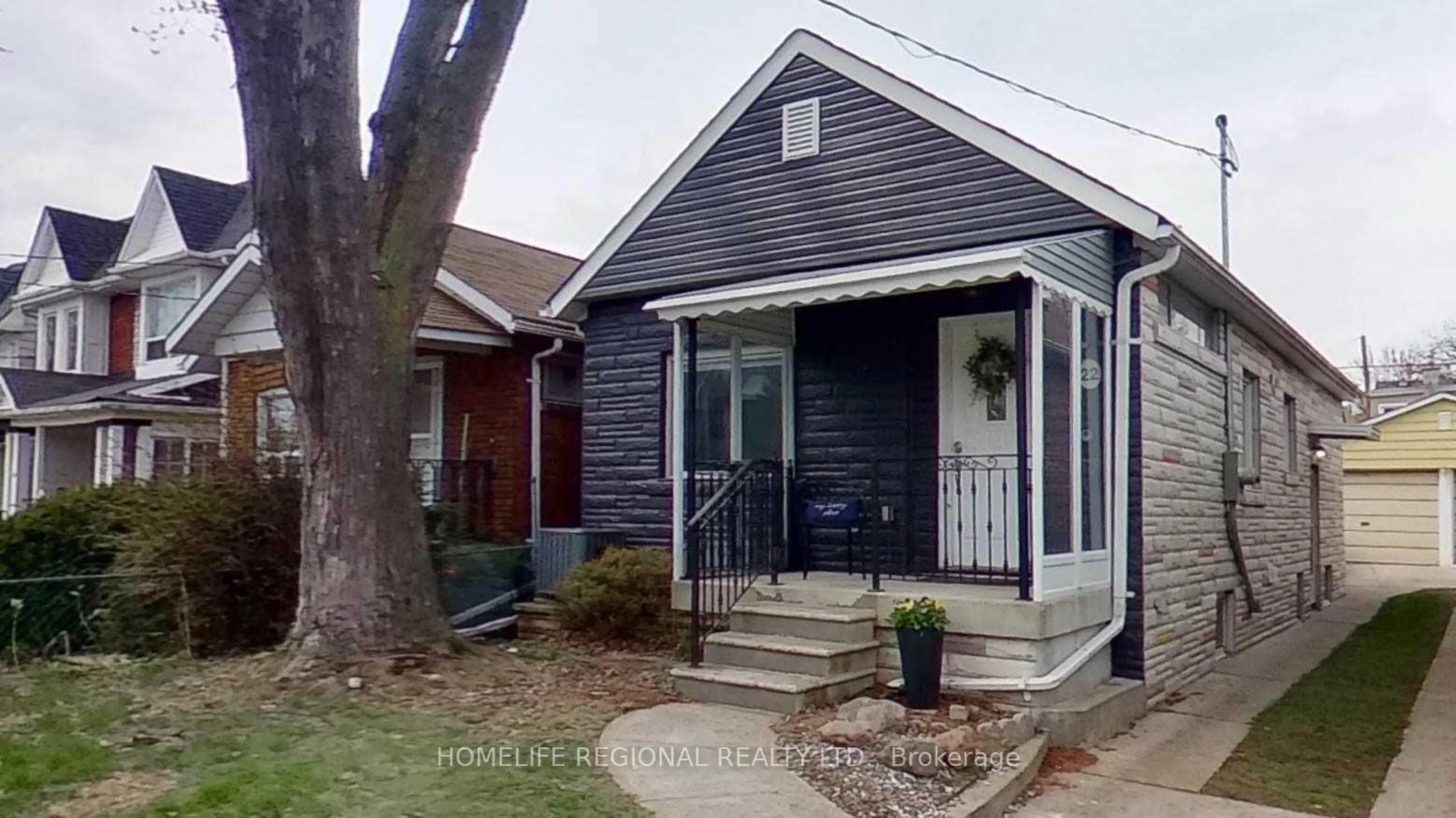 Home with brick exterior material, street for 22 Criscoe St, Toronto Ontario M6N 3Y9