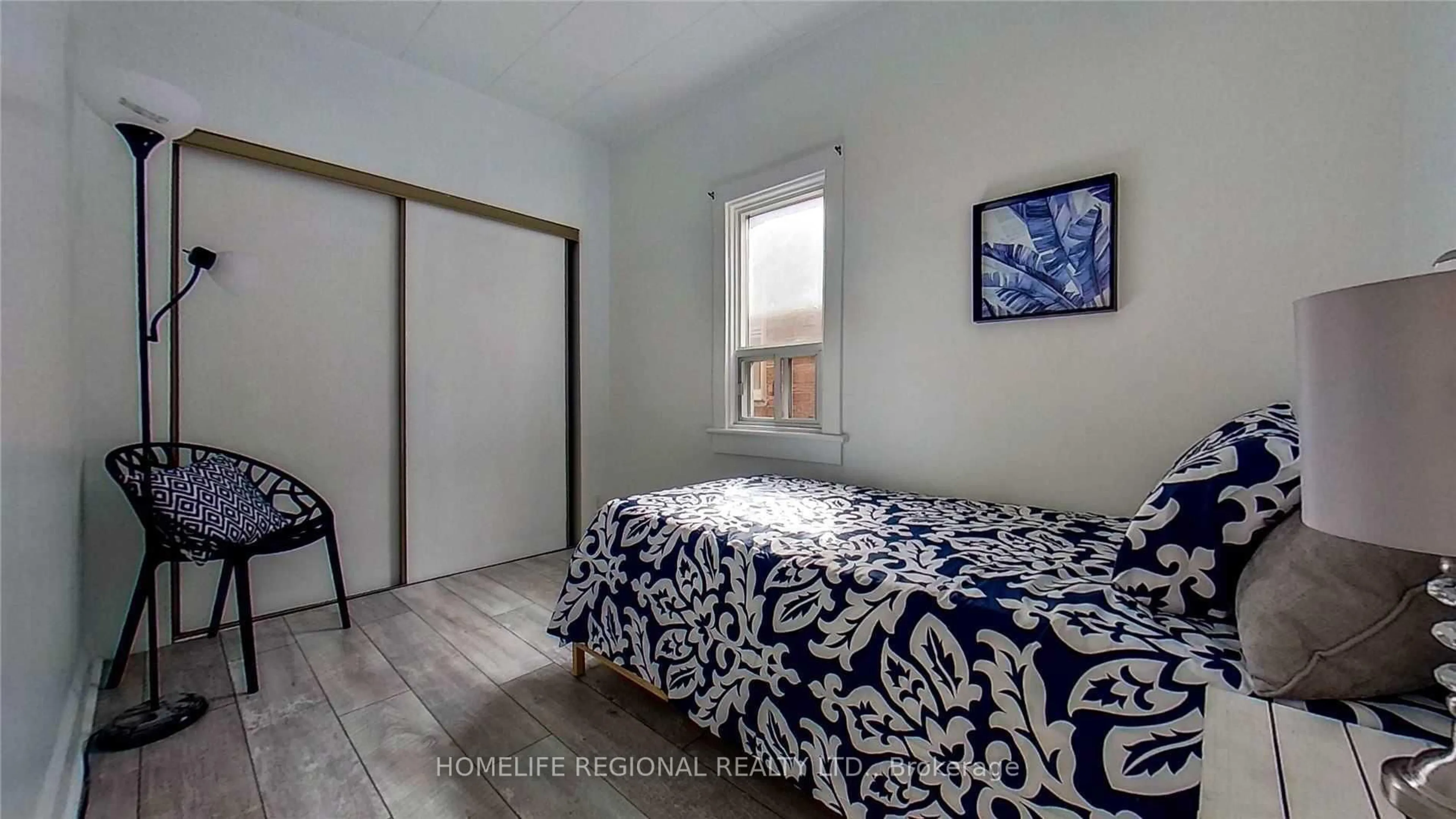Bedroom with bed, unknown for 22 Criscoe St, Toronto Ontario M6N 3Y9