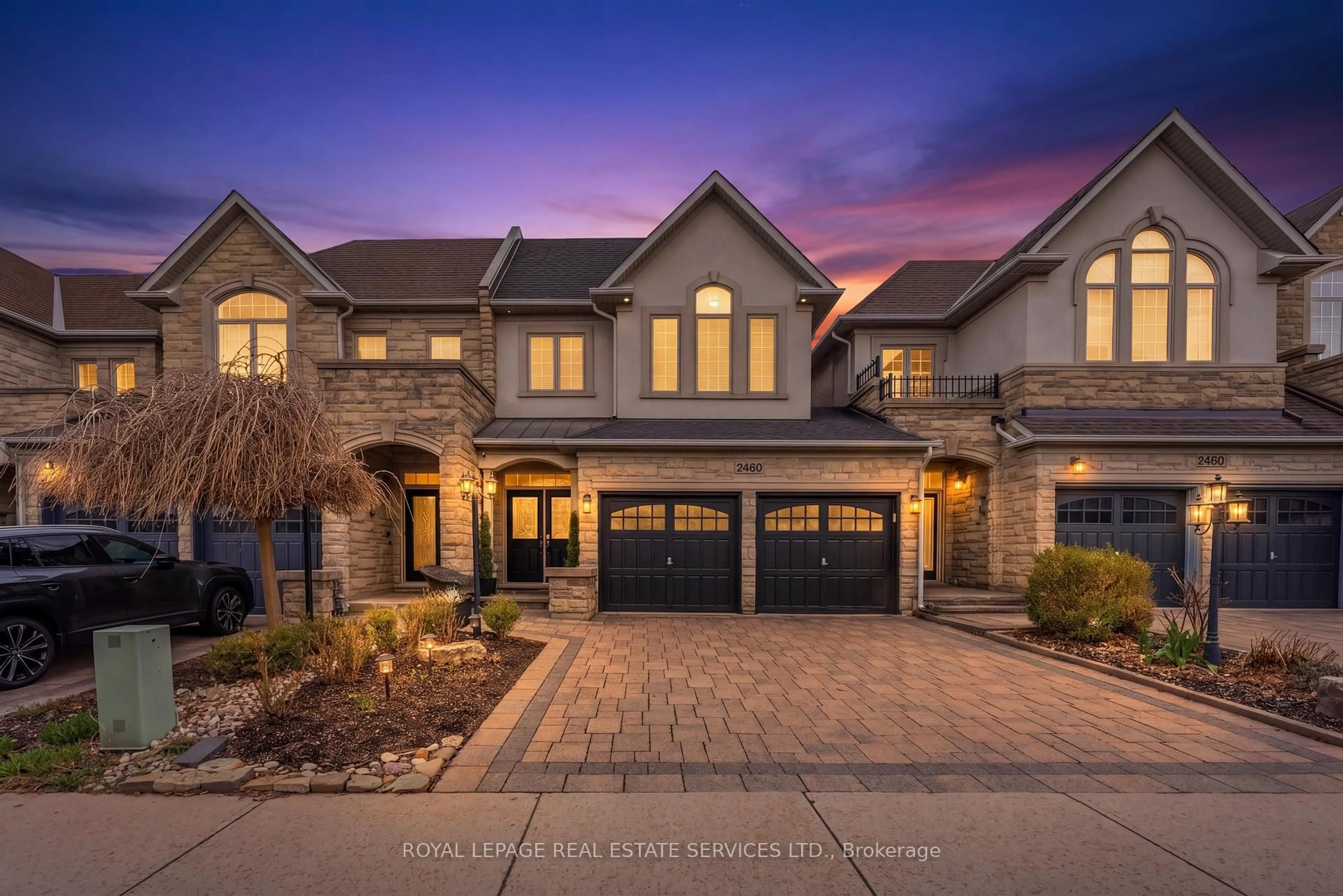 Home with brick exterior material, street for 2460 Springforest Dr, Oakville Ontario L6M 0A1