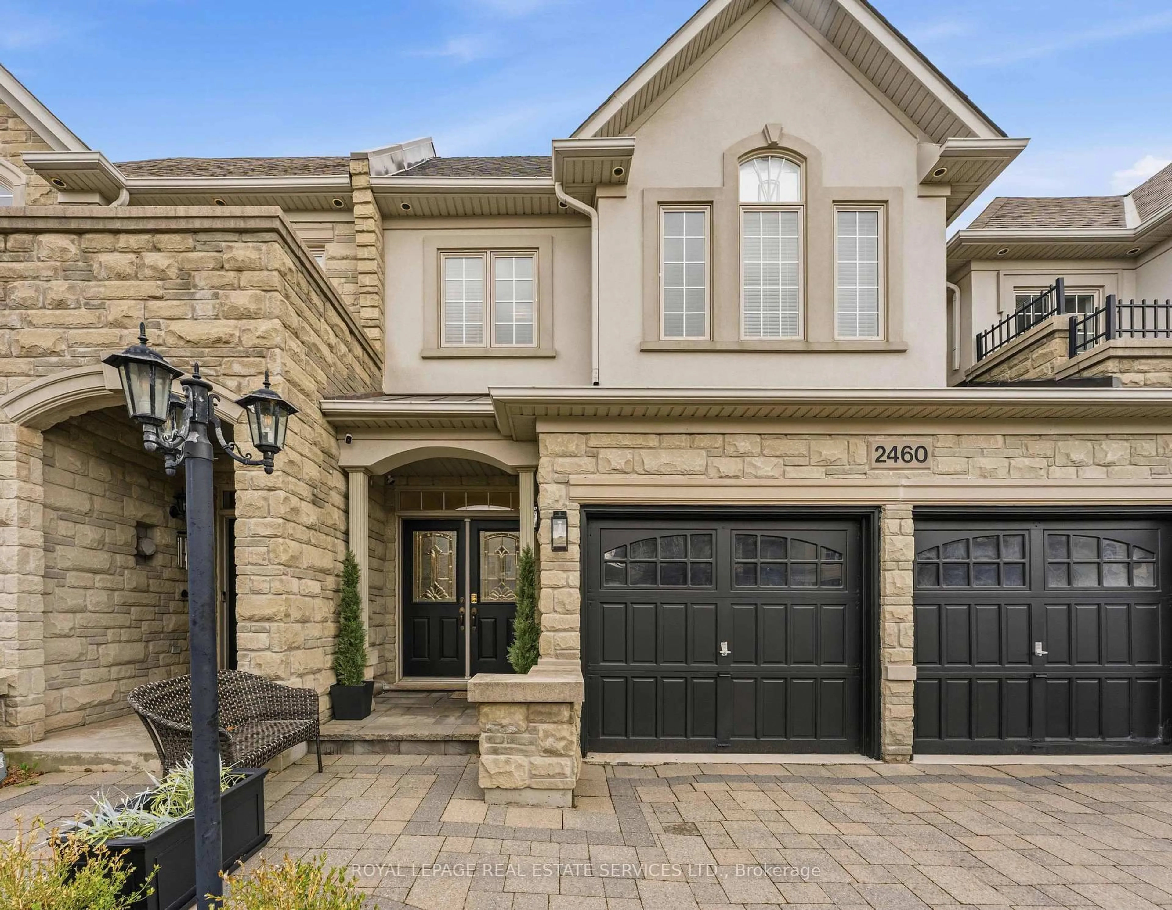 Home with brick exterior material, street for 2460 Springforest Dr, Oakville Ontario L6M 0A1