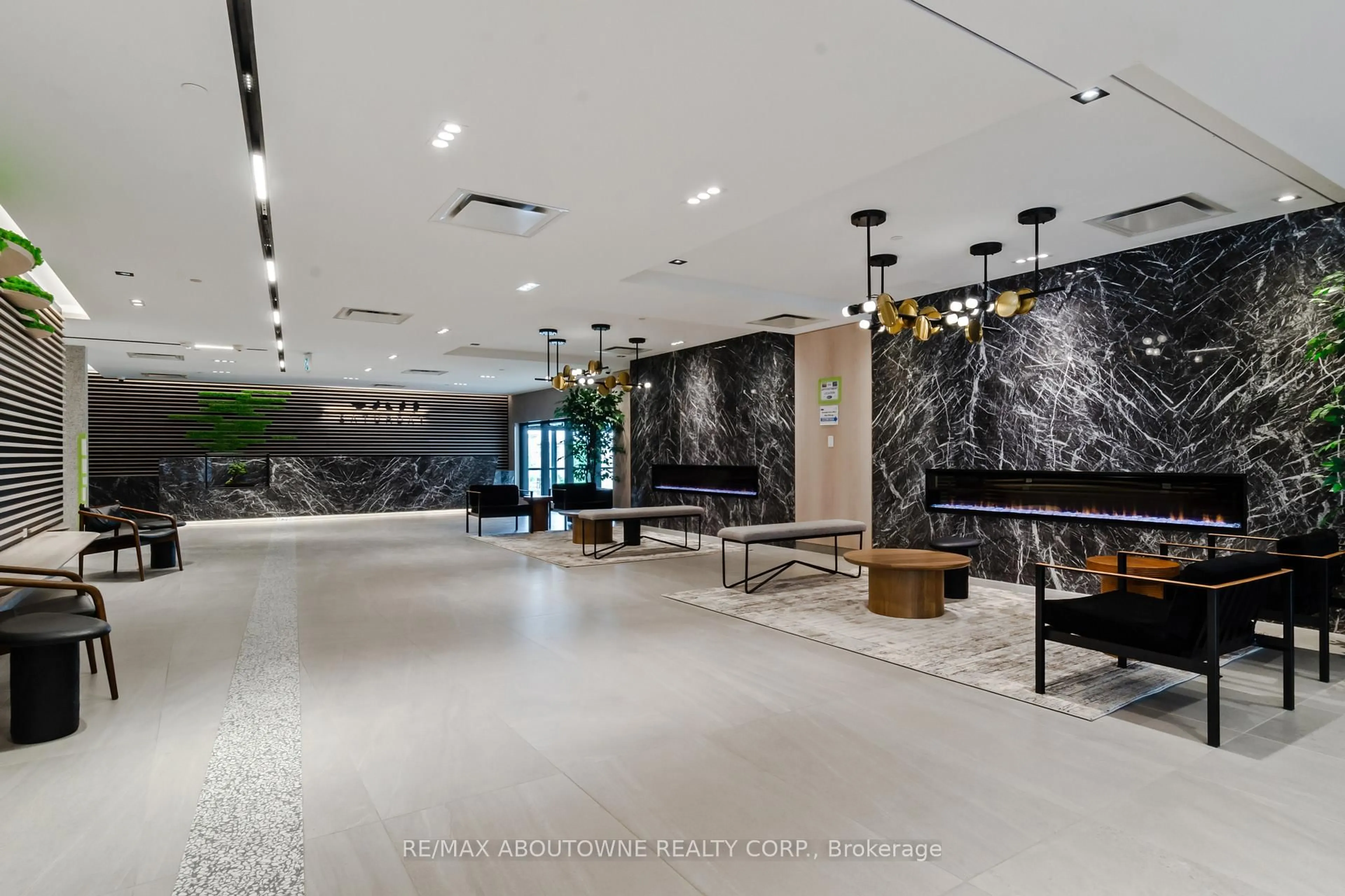 Lobby for 50 George Butchart Dr #814, Toronto Ontario M3K 0C9