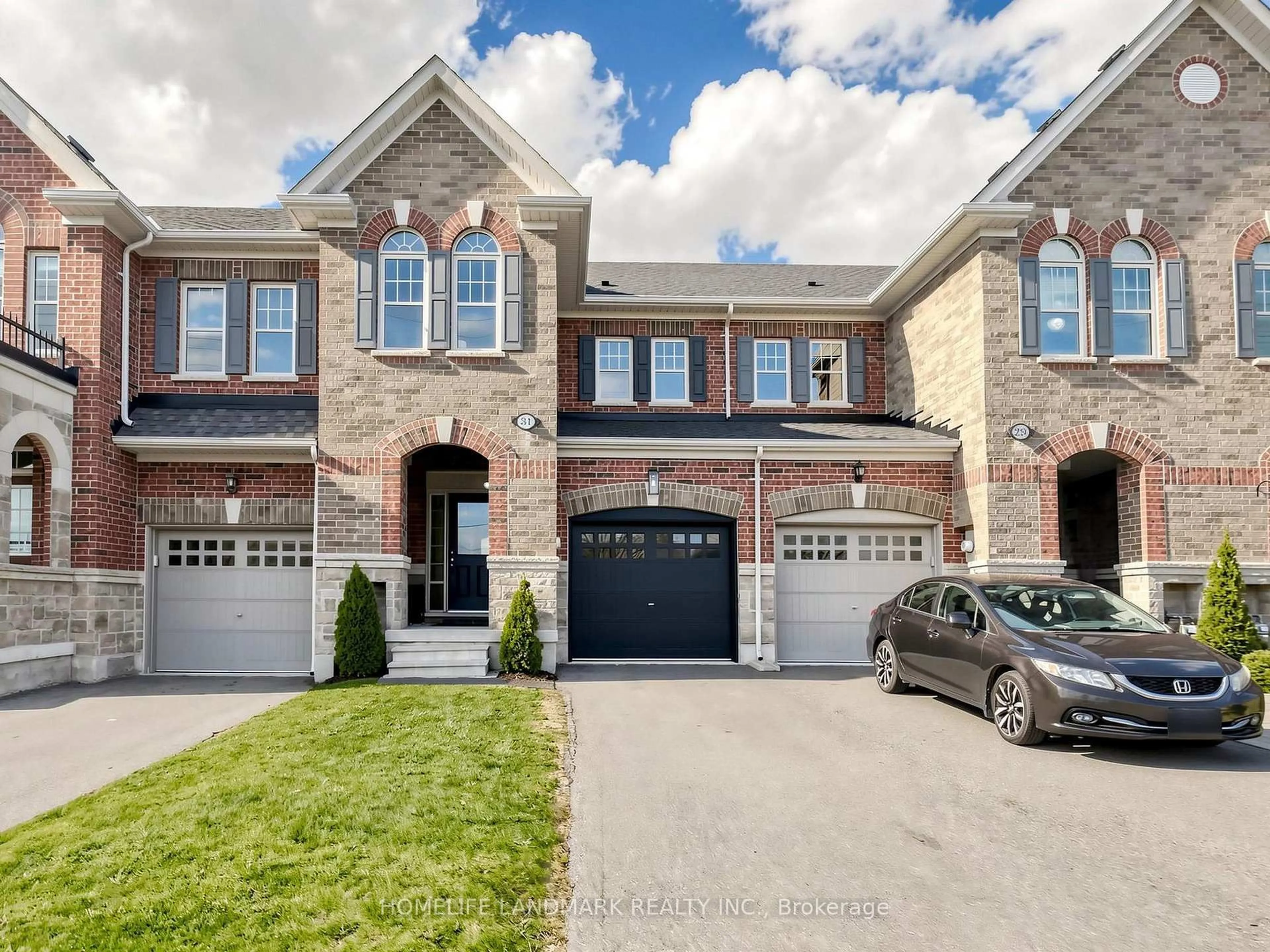 Home with brick exterior material, street for 31 True Blue Cres, Caledon Ontario L7E 4K6