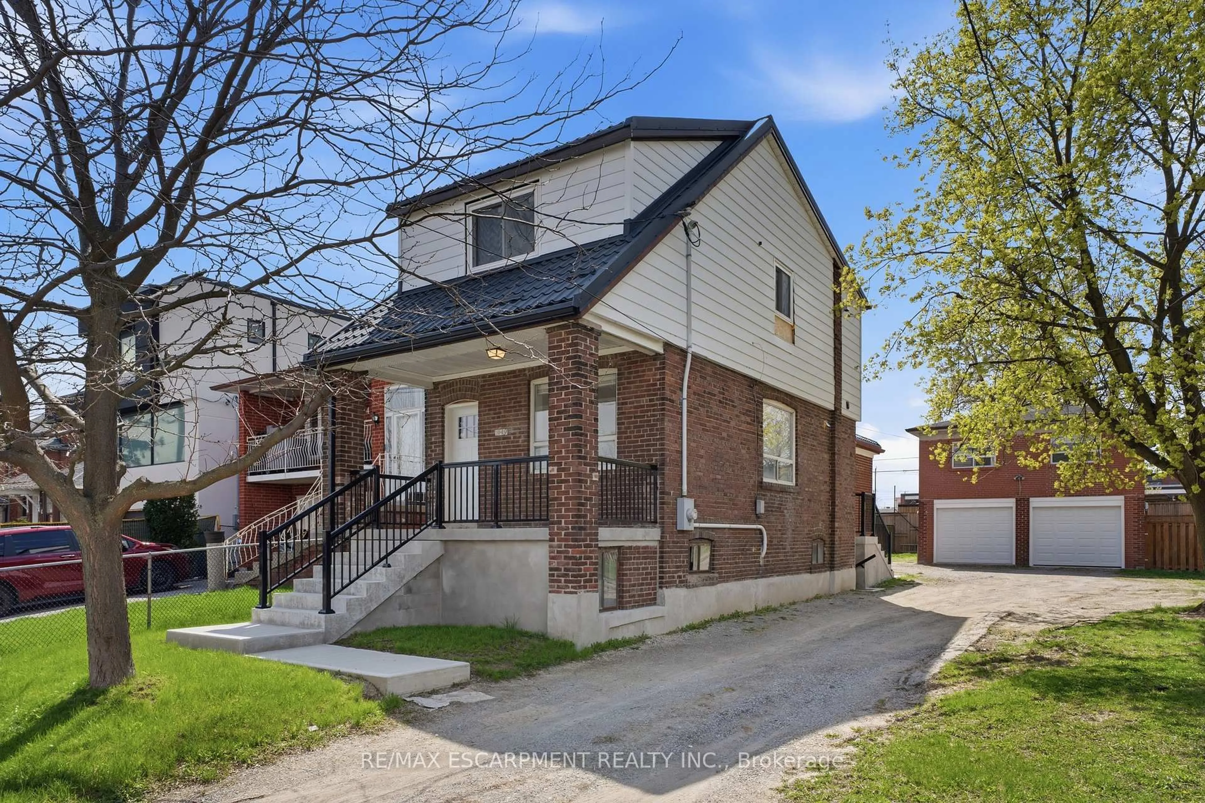 Home with brick exterior material, street for 1049 Glencairn Ave, Toronto Ontario M6B 2B1