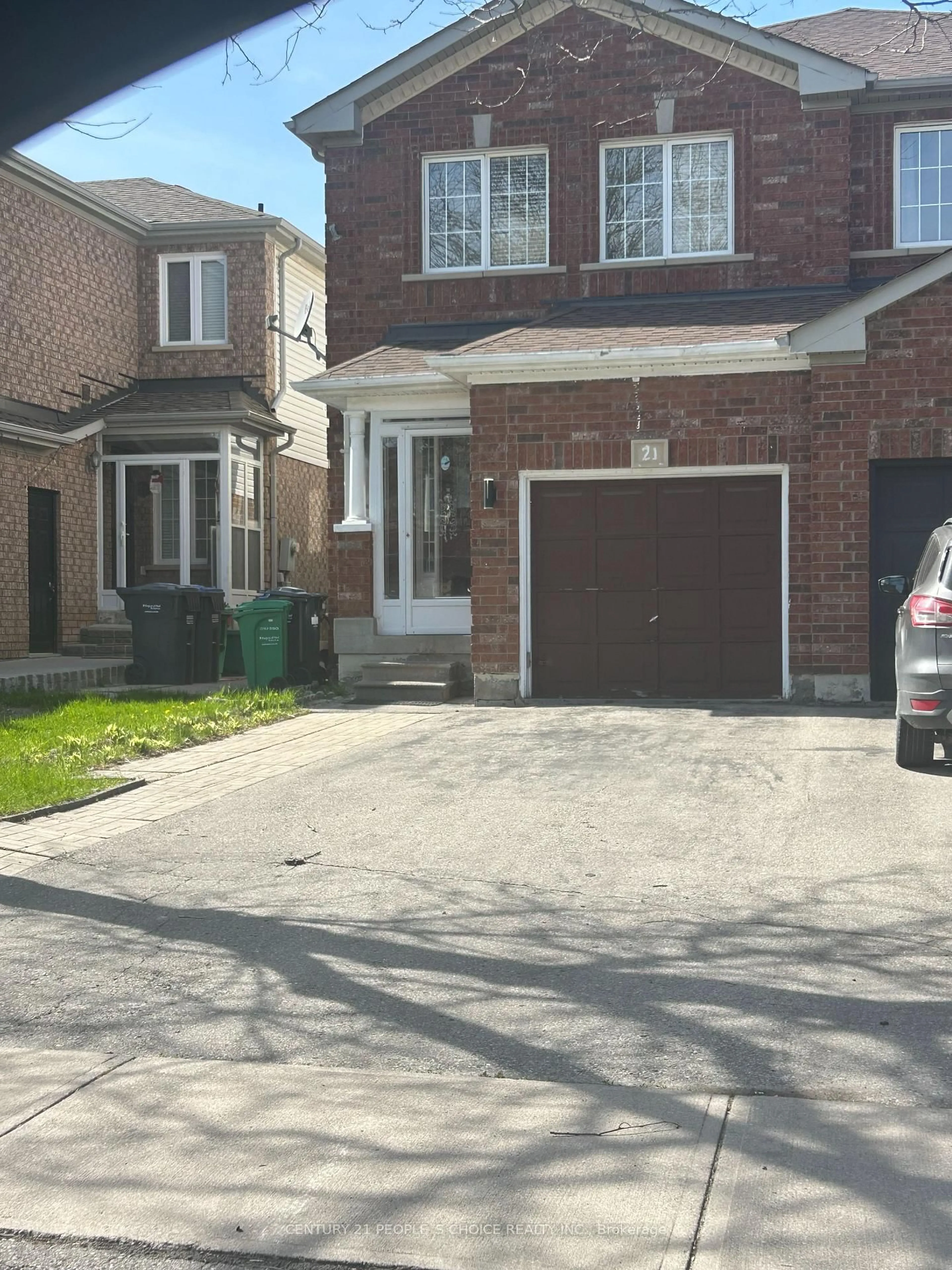 Home with brick exterior material, street for 21 Cordgrass Cres, Brampton Ontario L6R 2A3