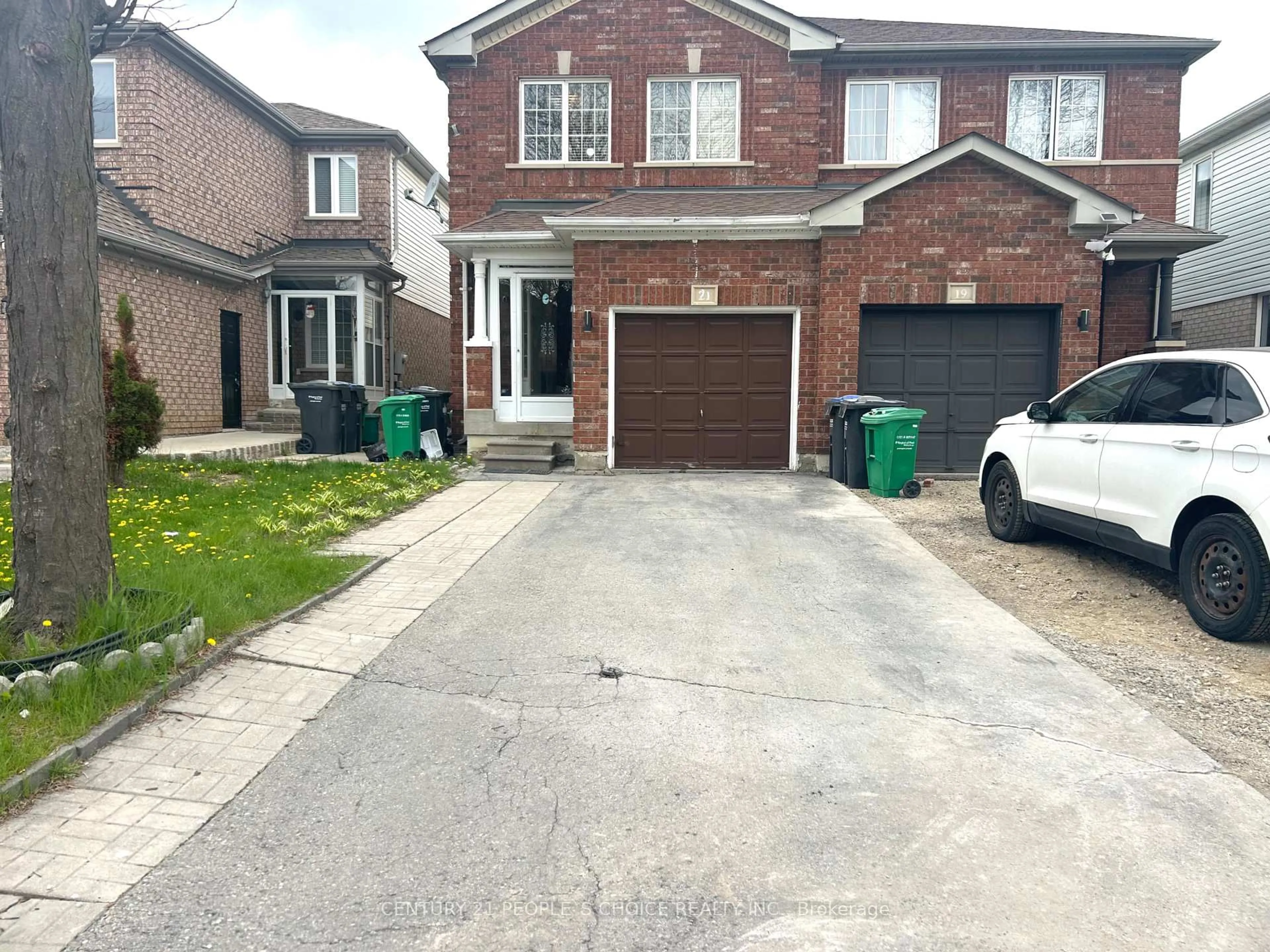 Home with brick exterior material, street for 21 Cordgrass Cres, Brampton Ontario L6R 2A3