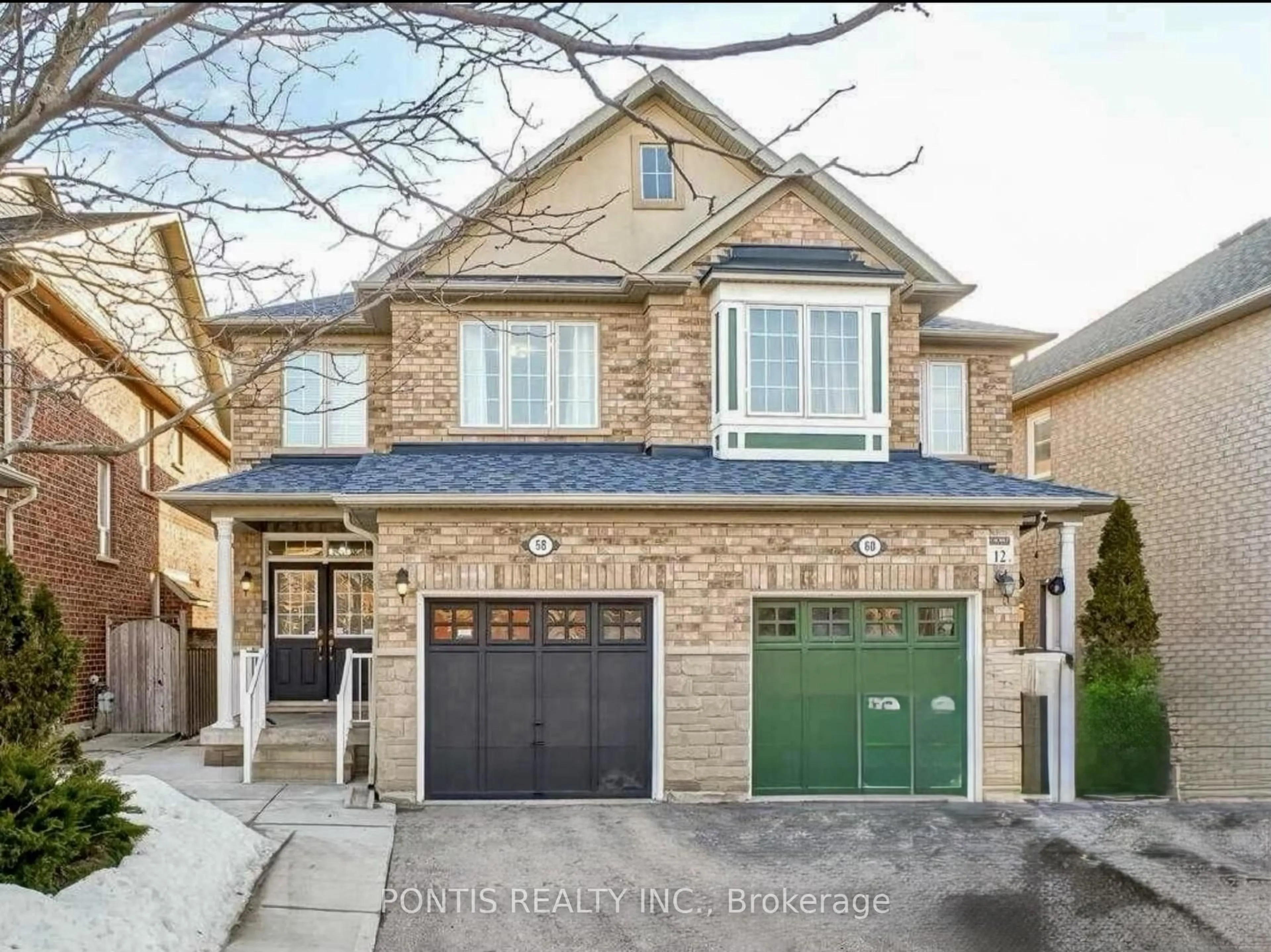 Home with brick exterior material, street for 58 Rubysilver Dr, Brampton Ontario L6P 1P9