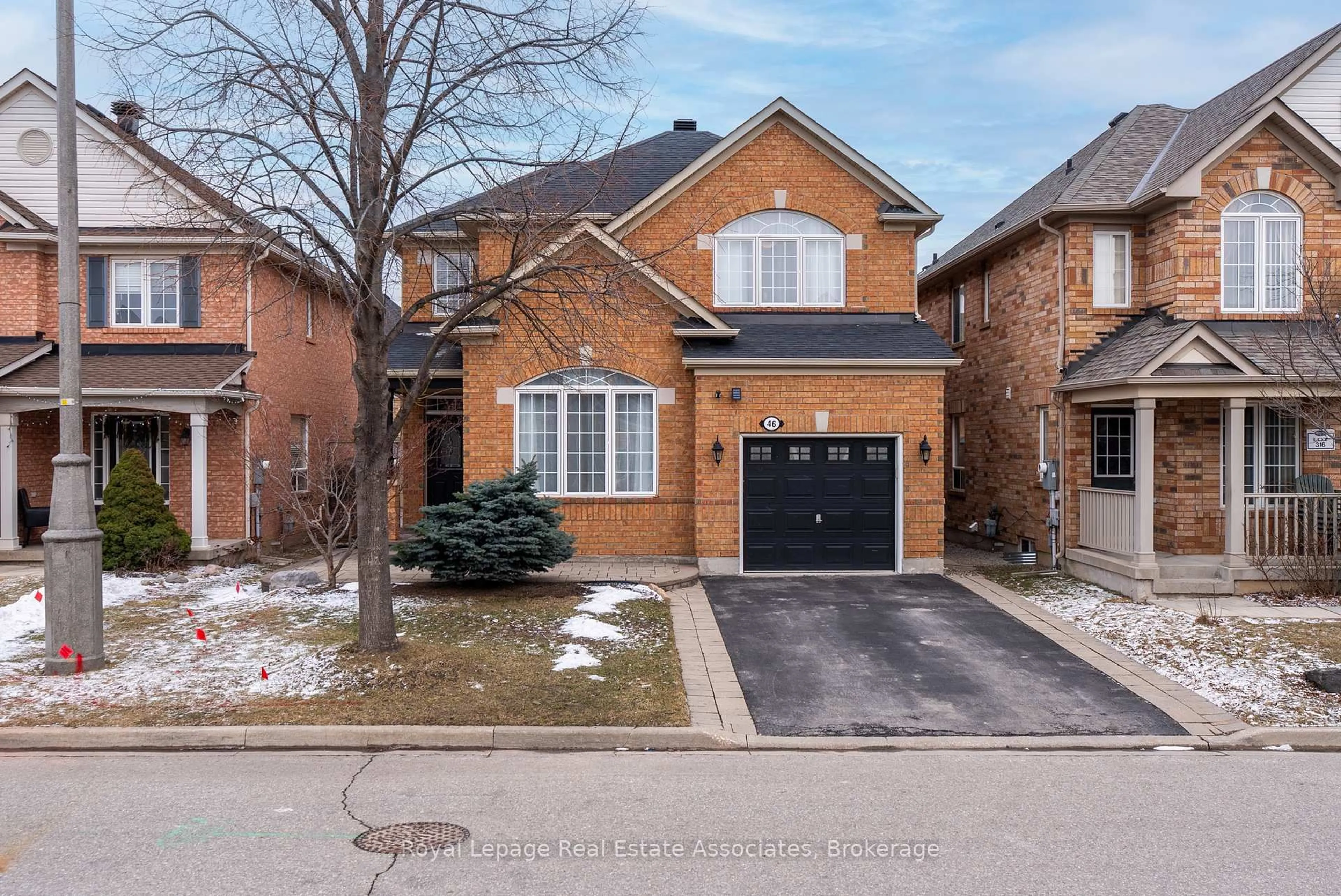 Home with brick exterior material, street for 46 Dehaviland Cres, Brampton Ontario L6X 0M9