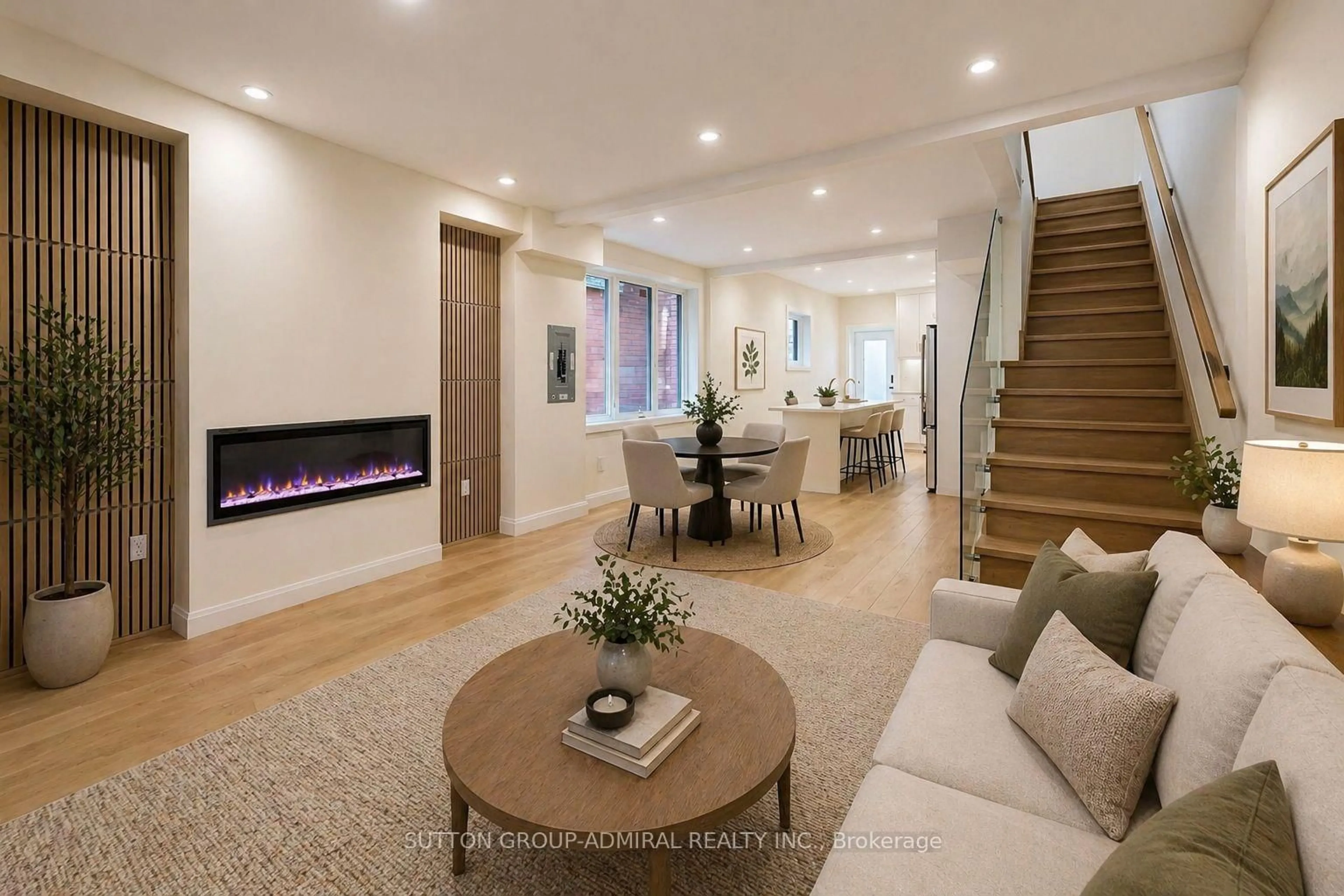 Living room with furniture, unknown for 109 Fermanagh Ave, Toronto Ontario M6R 1M1