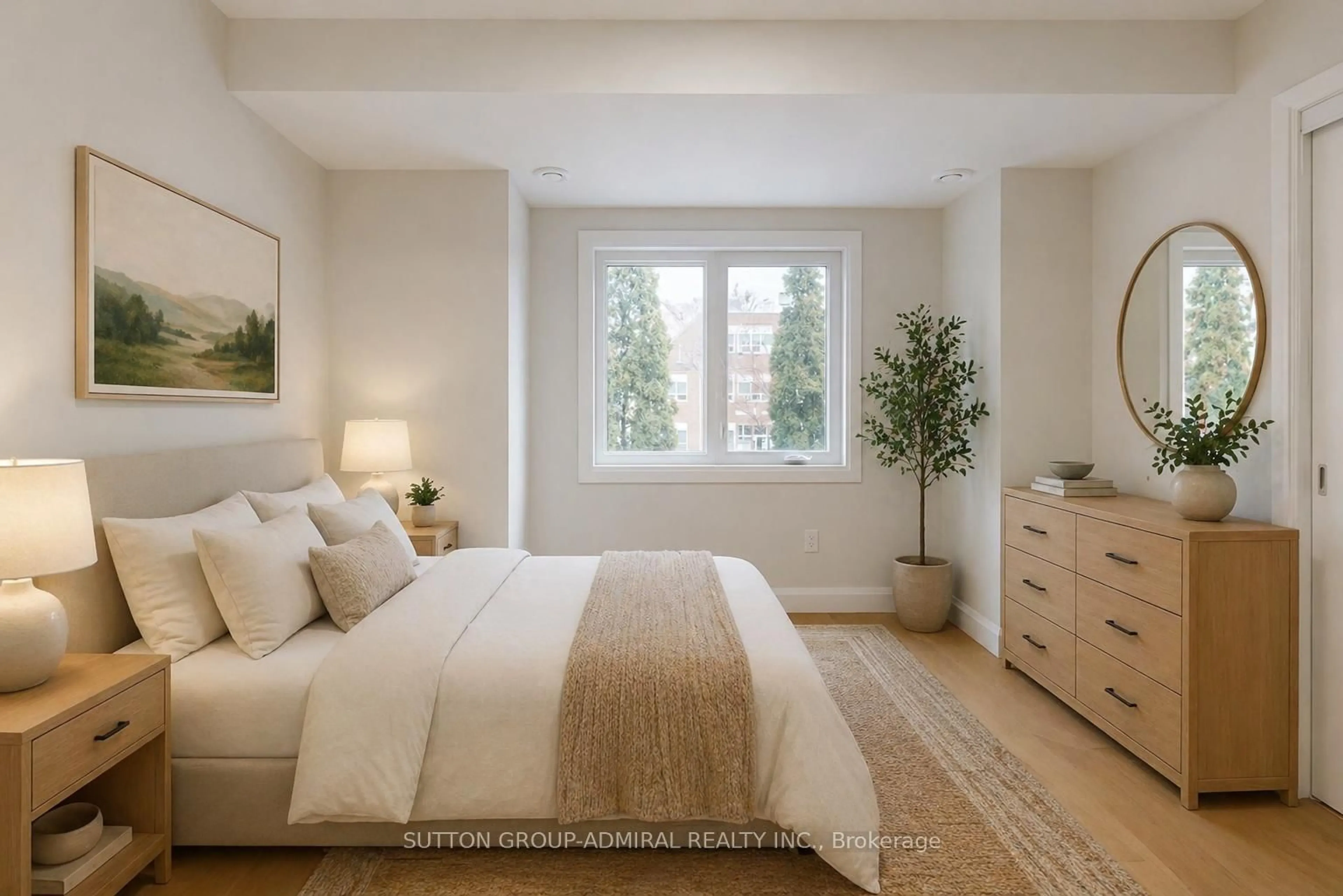 Bedroom with bed, unknown for 109 Fermanagh Ave, Toronto Ontario M6R 1M1