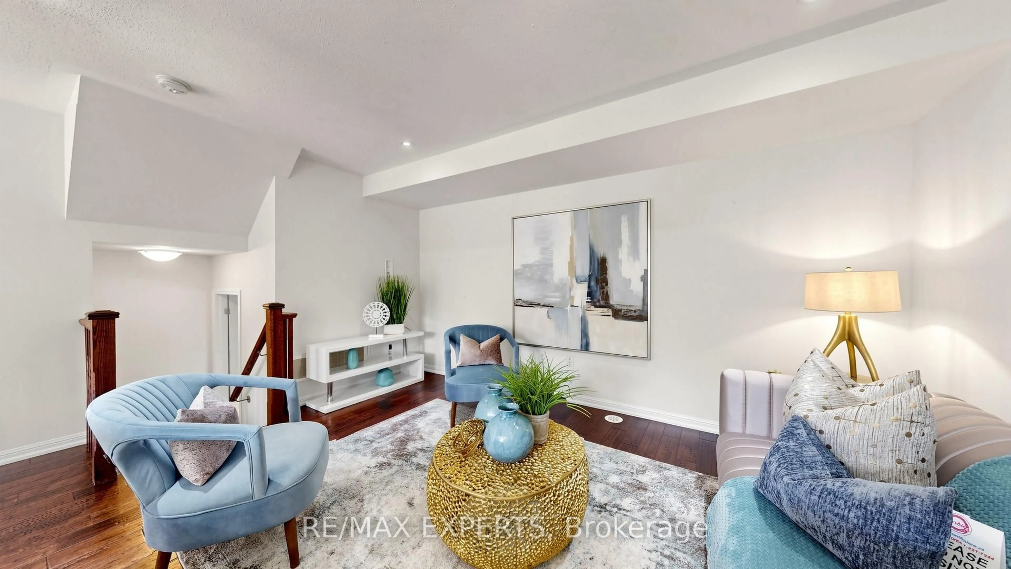 Living room with furniture, unknown for 128 Baycliffe Cres, Brampton Ontario L7A 3Y7