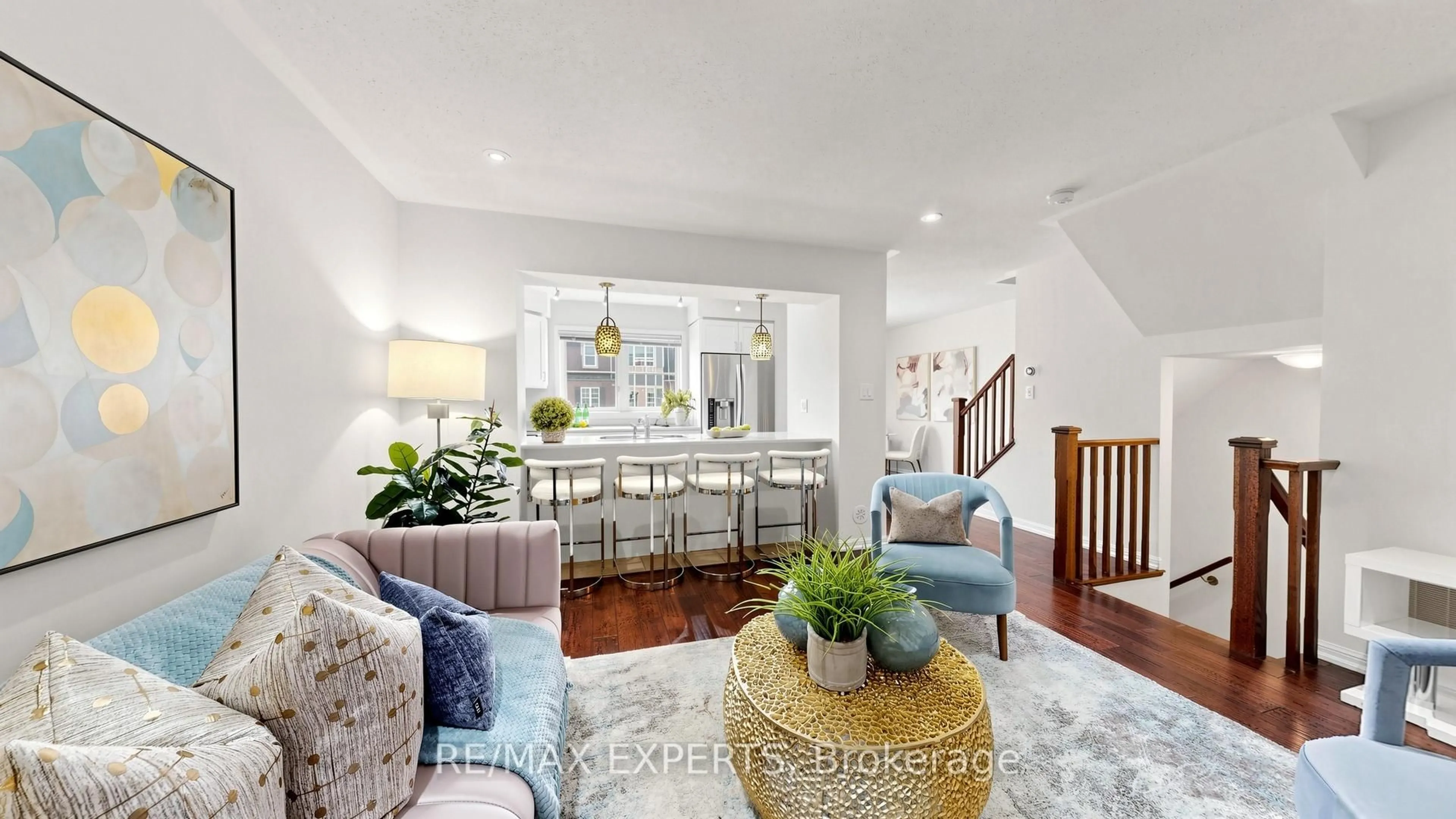 Open concept kitchen, unknown for 128 Baycliffe Cres, Brampton Ontario L7A 3Y7