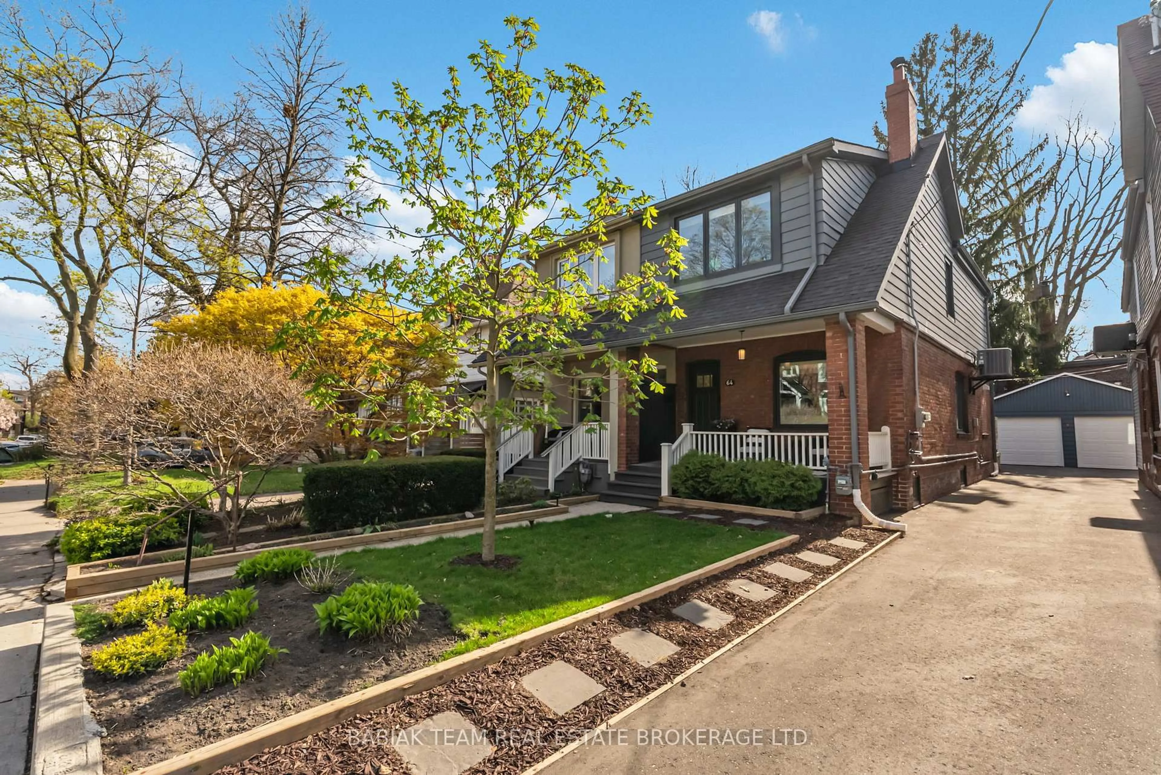 Home with brick exterior material, street for 64 Gilmour Ave, Toronto Ontario M6P 3A9