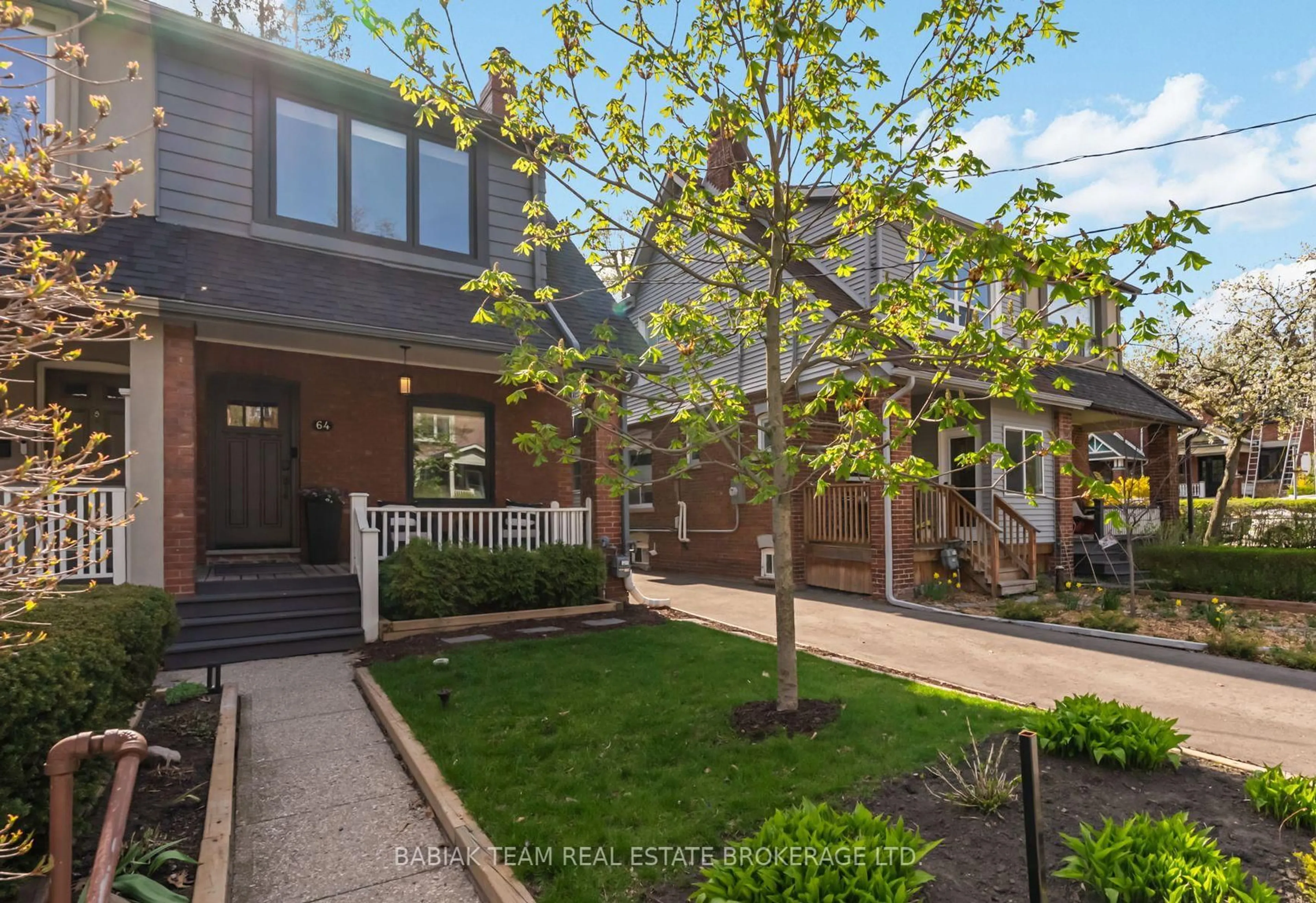 Home with brick exterior material, street for 64 Gilmour Ave, Toronto Ontario M6P 3A9