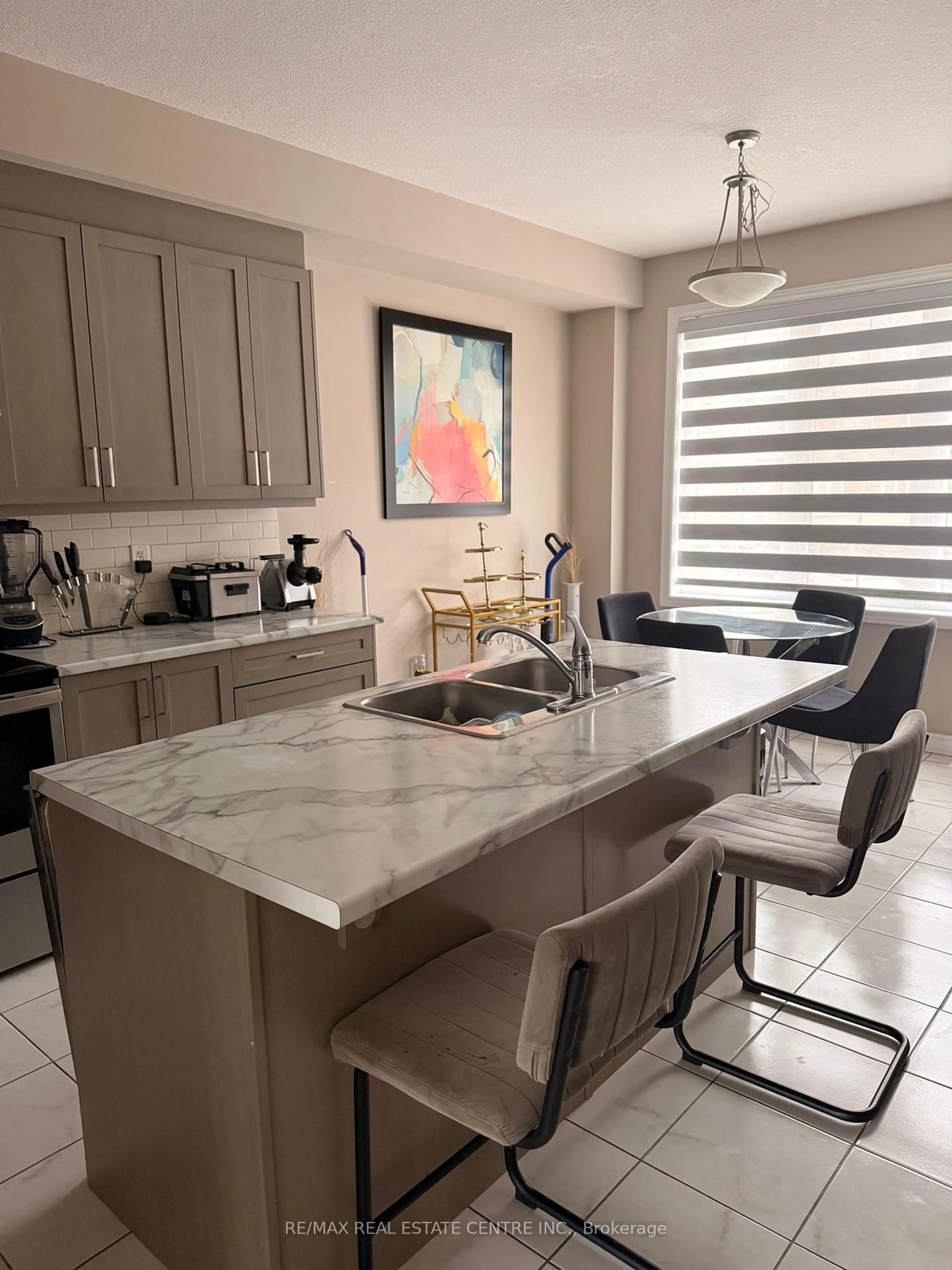 Contemporary kitchen, ceramic/tile floor for 445 Ontario St, Milton Ontario L9T 9K2