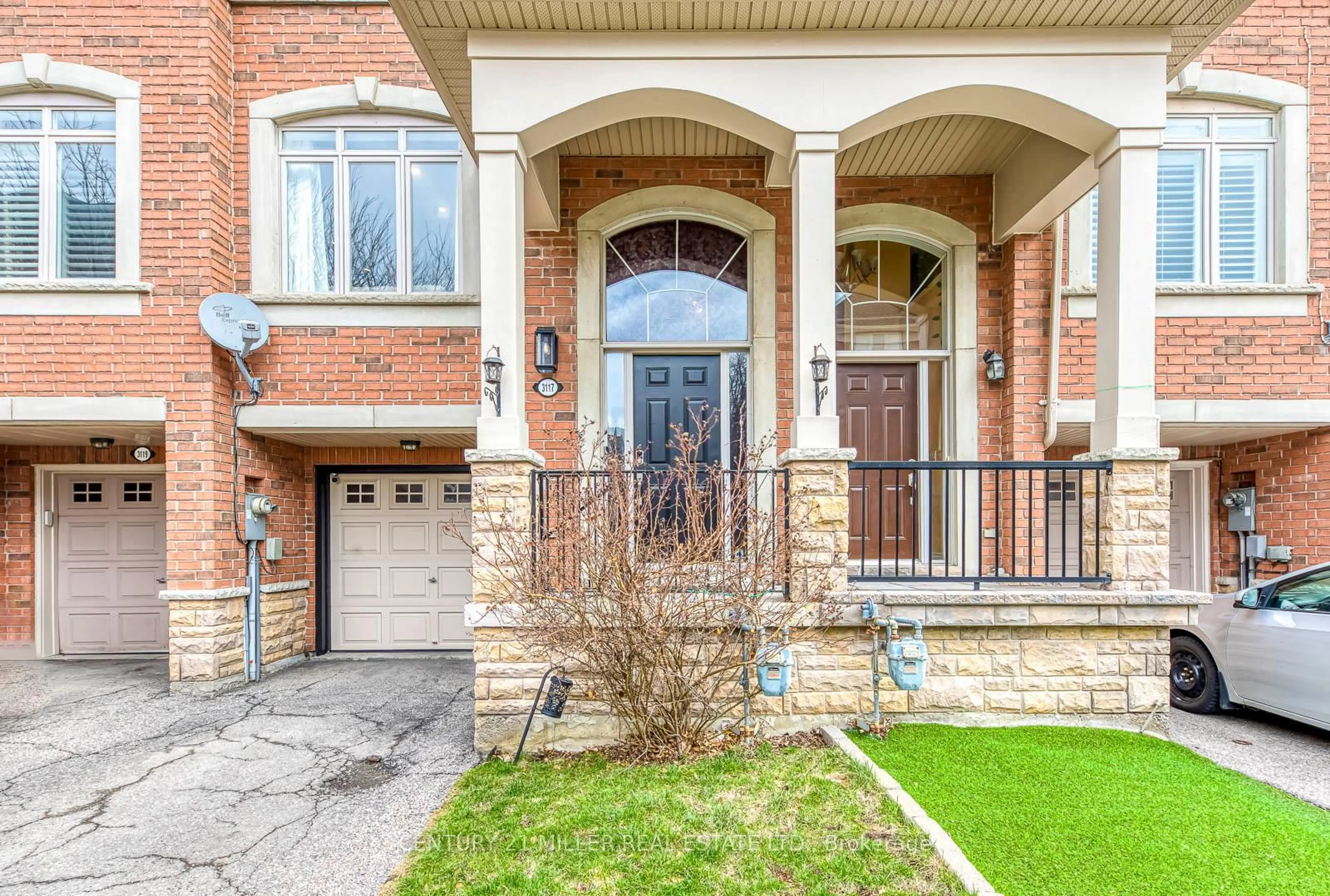 Home with brick exterior material, street for 3117 Joel Kerbel Pl, Mississauga Ontario L4Y 0B1