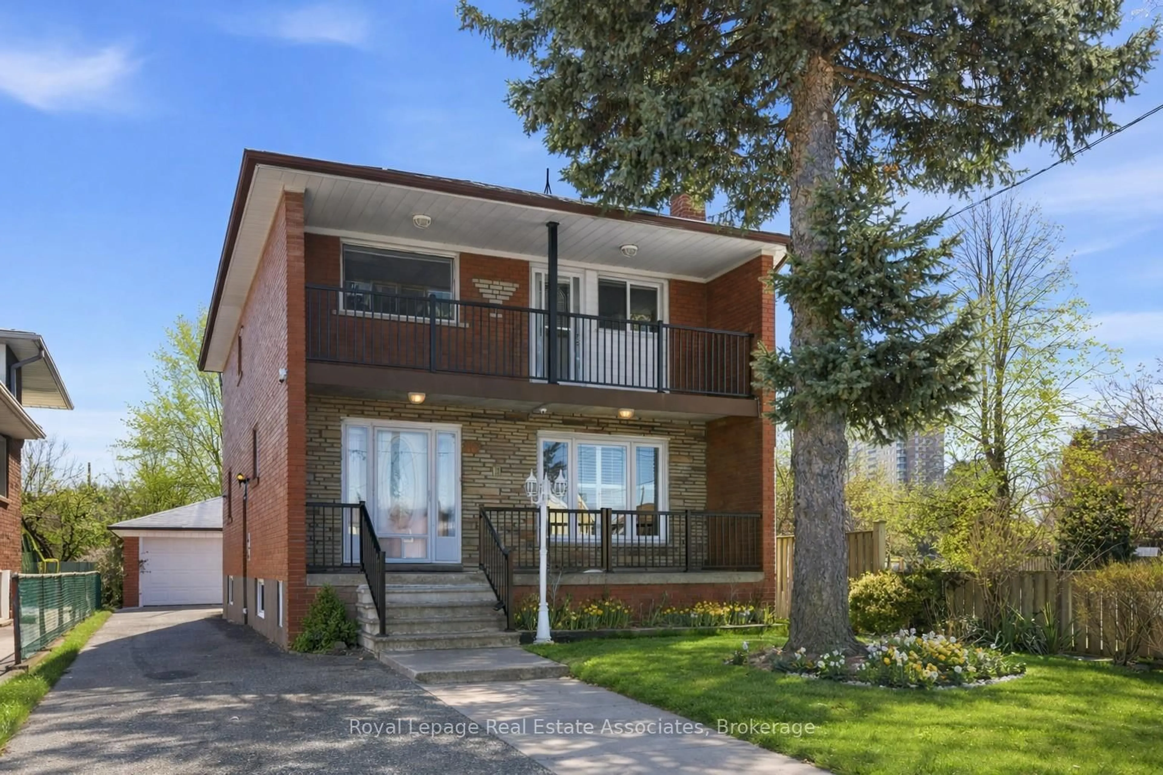 Home with brick exterior material, street for 117 Harding Ave, Toronto Ontario M6M 3A4