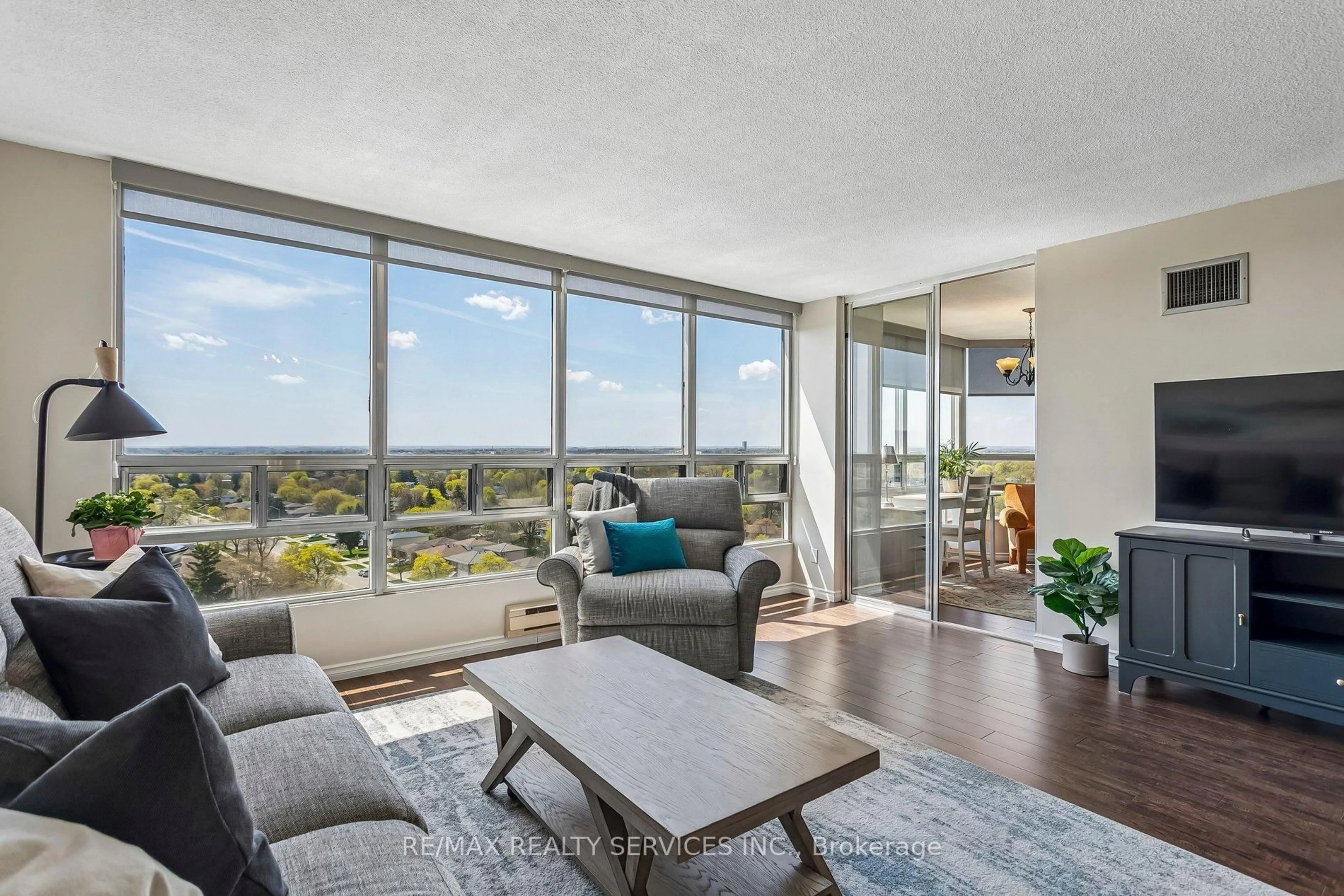 Living room with furniture, unknown for 320 Mill St #1108, Brampton Ontario L6Y 3V2