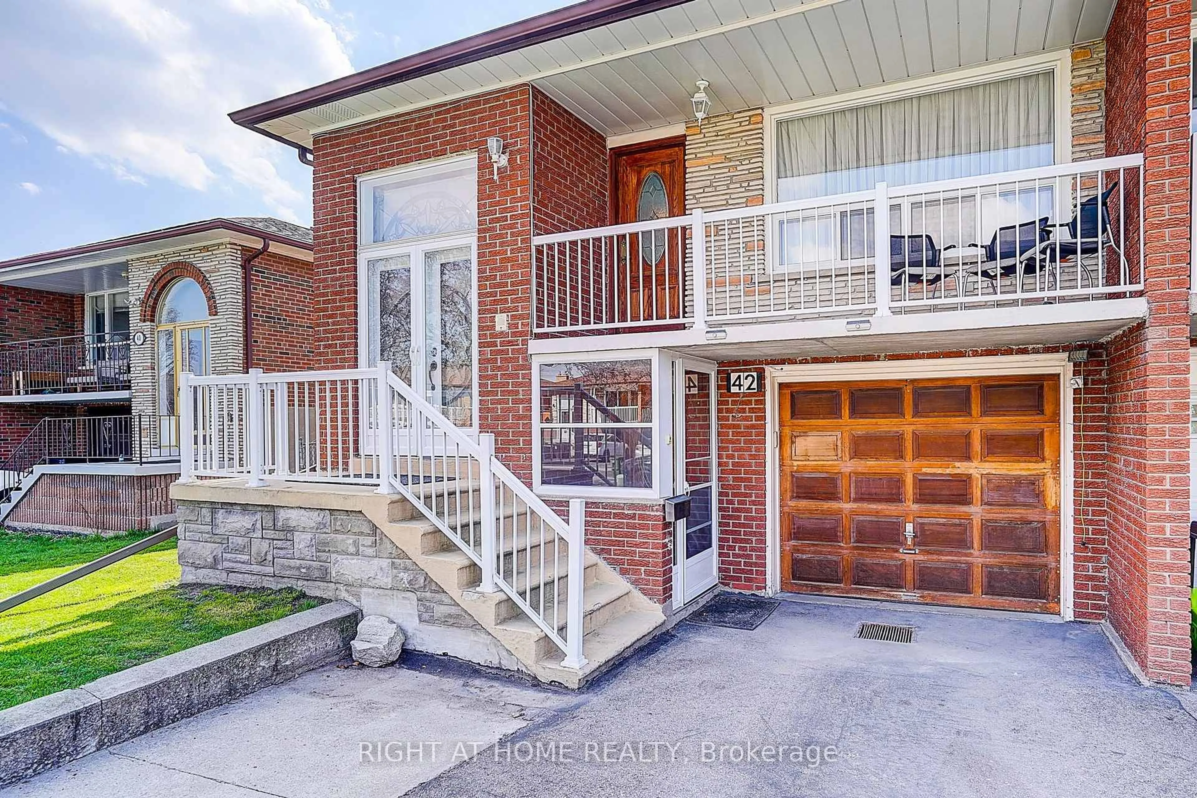 Home with brick exterior material, street for 42 Franel Cres, Toronto Ontario M9L 1B7