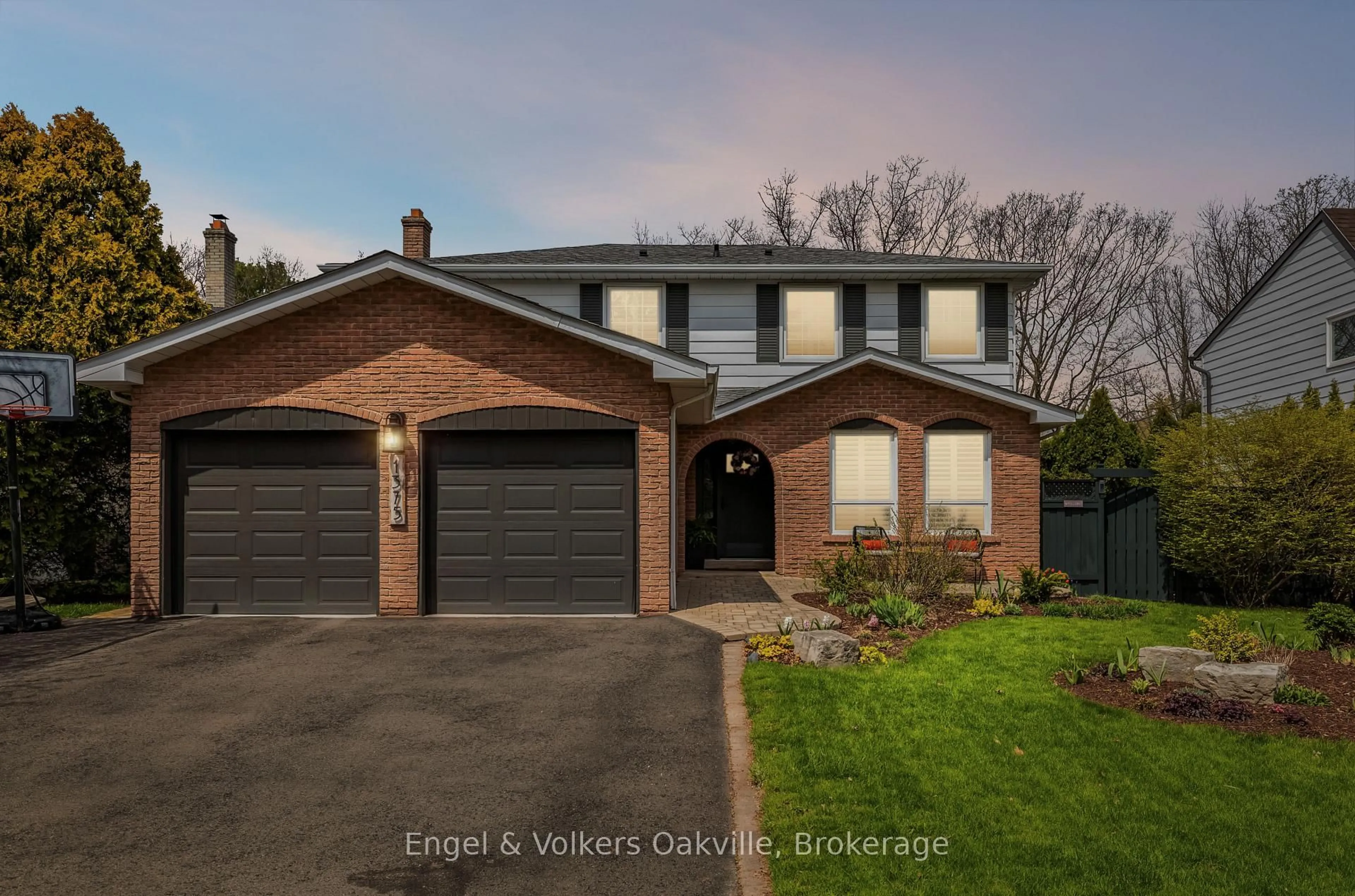 Home with brick exterior material, street for 1375 Falgarwood Dr, Oakville Ontario L6H 2P4