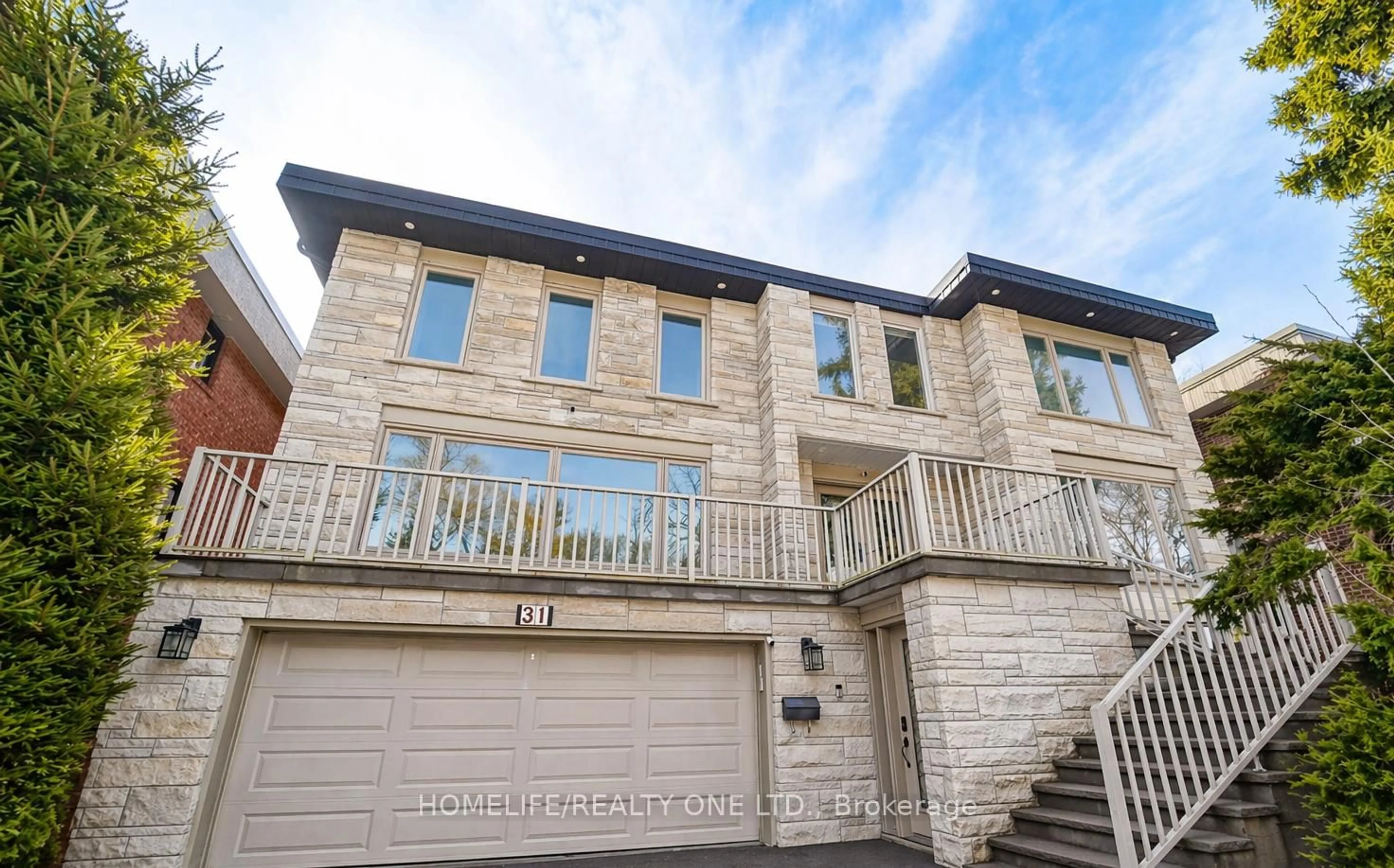 Home with brick exterior material, unknown for 31 Bearwood Dr, Toronto Ontario M9A 4G5