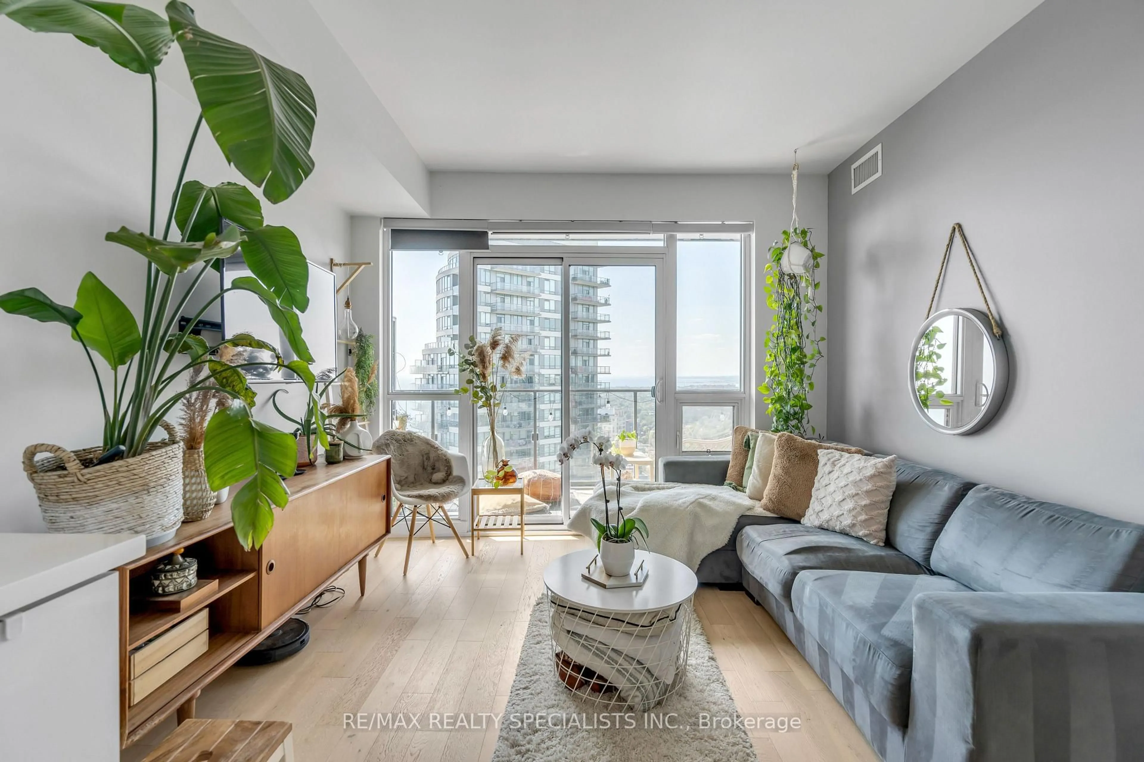 Living room with furniture, unknown for 2212 Lake Shore Blvd #4304, Toronto Ontario M8V 0C2