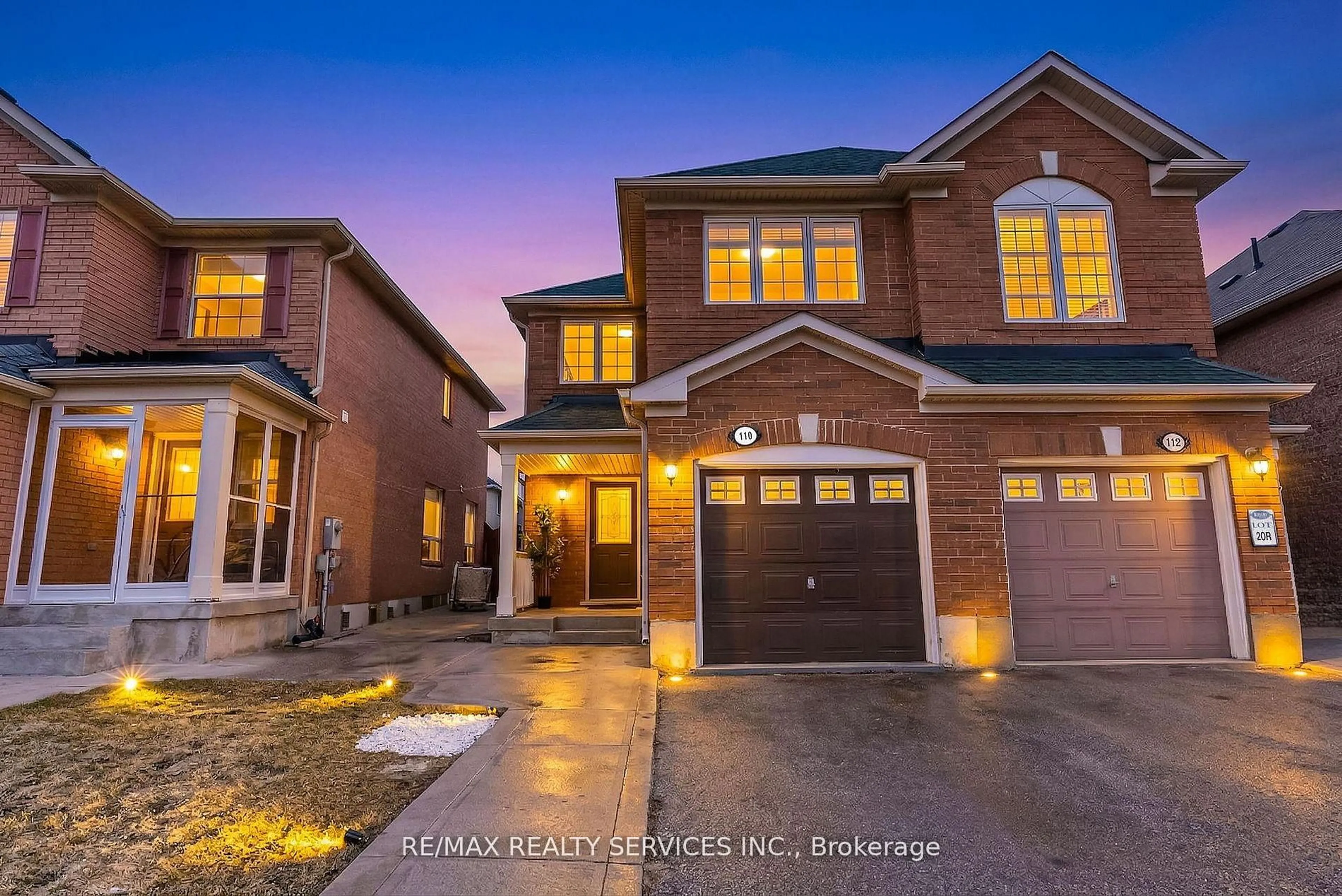 Home with brick exterior material, street for 110 Dwyer Dr, Brampton Ontario L6S 0B4