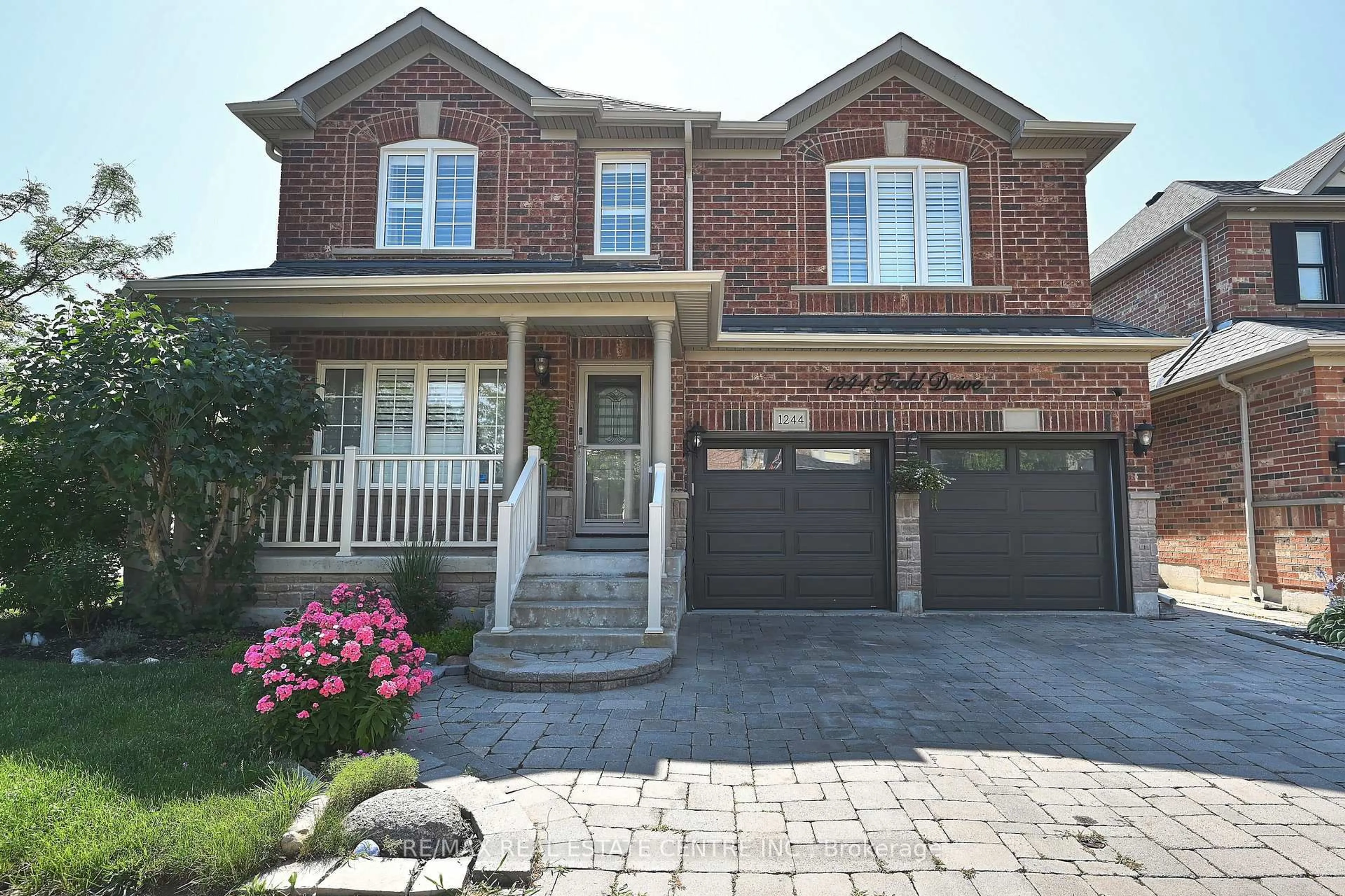 Home with brick exterior material, street for 1244 Field Dr, Milton Ontario L9T 6G4