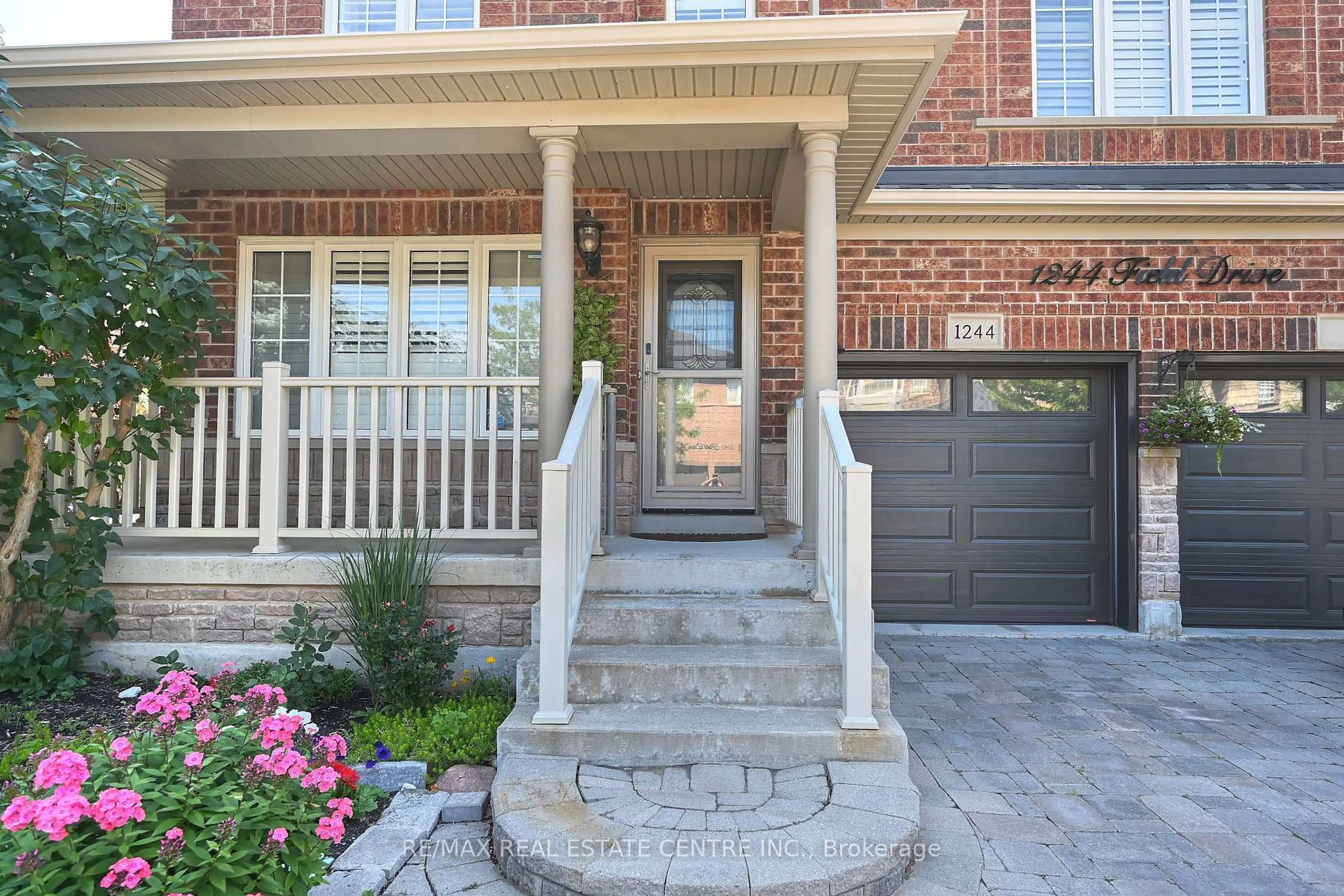 Home with brick exterior material, street for 1244 Field Dr, Milton Ontario L9T 6G4