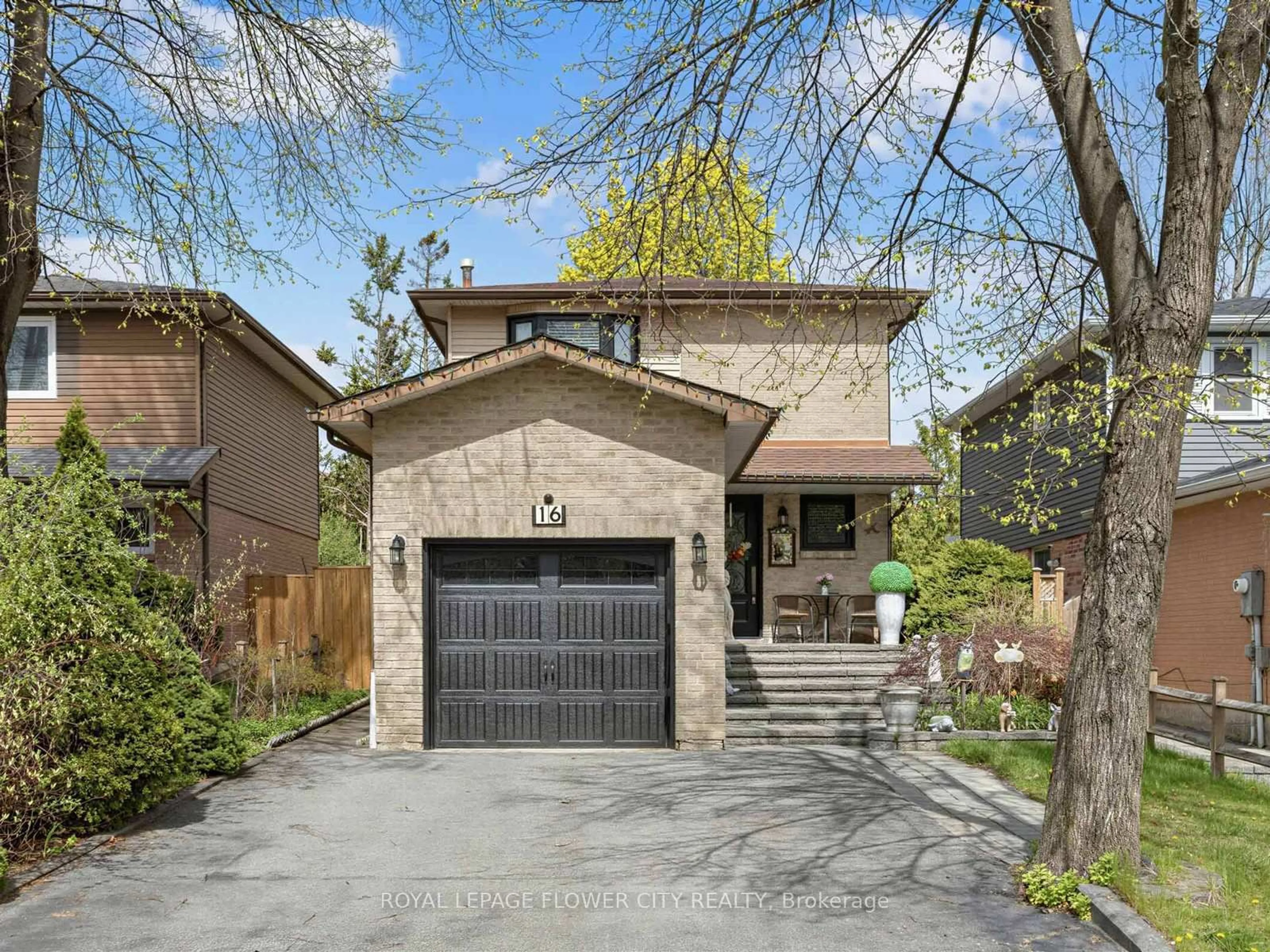 Home with brick exterior material, street for 16 Blossom Ave, Brampton Ontario L6X 2W3