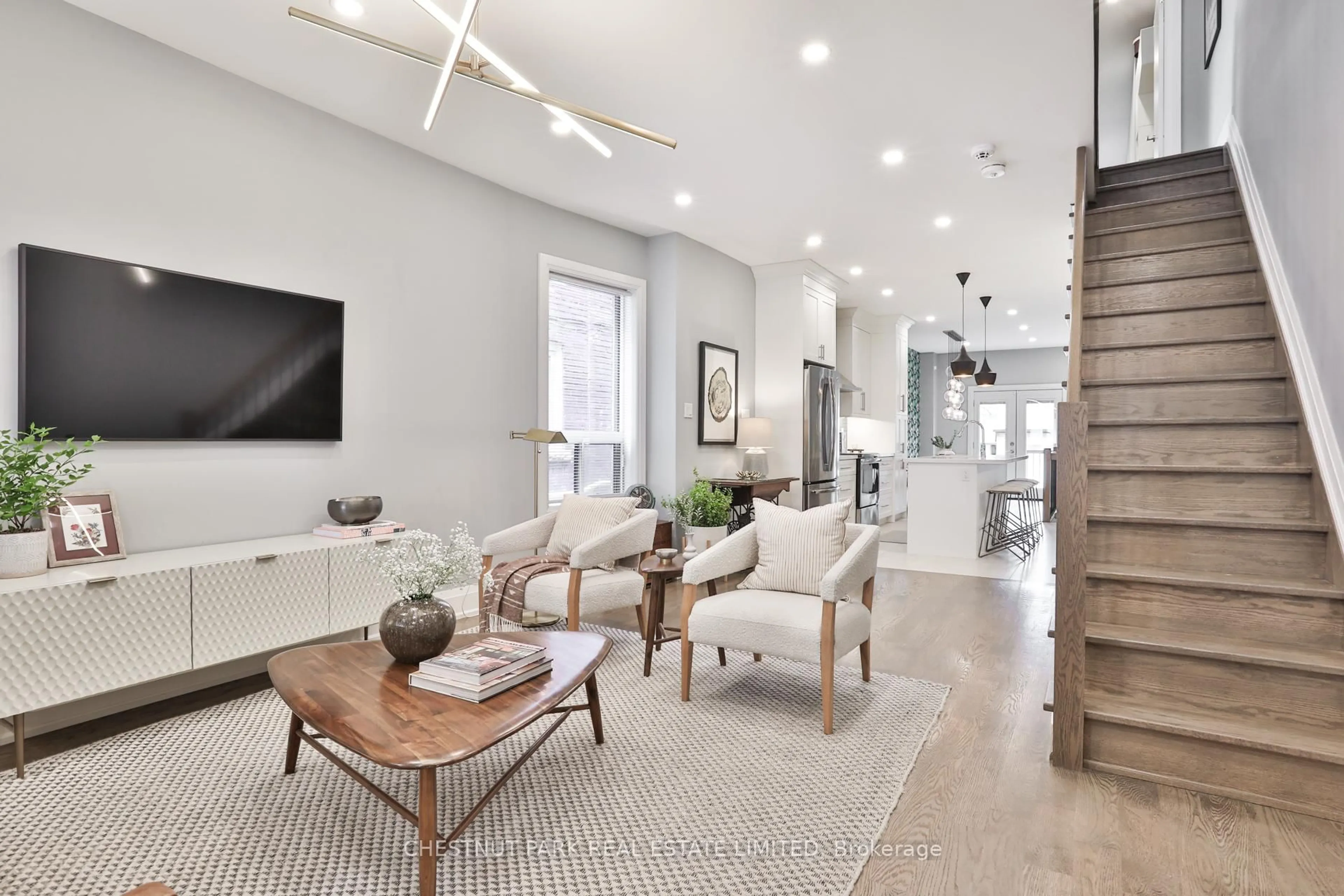 Living room with furniture, unknown for 1061 Dovercourt Rd, Toronto Ontario M6H 2X7