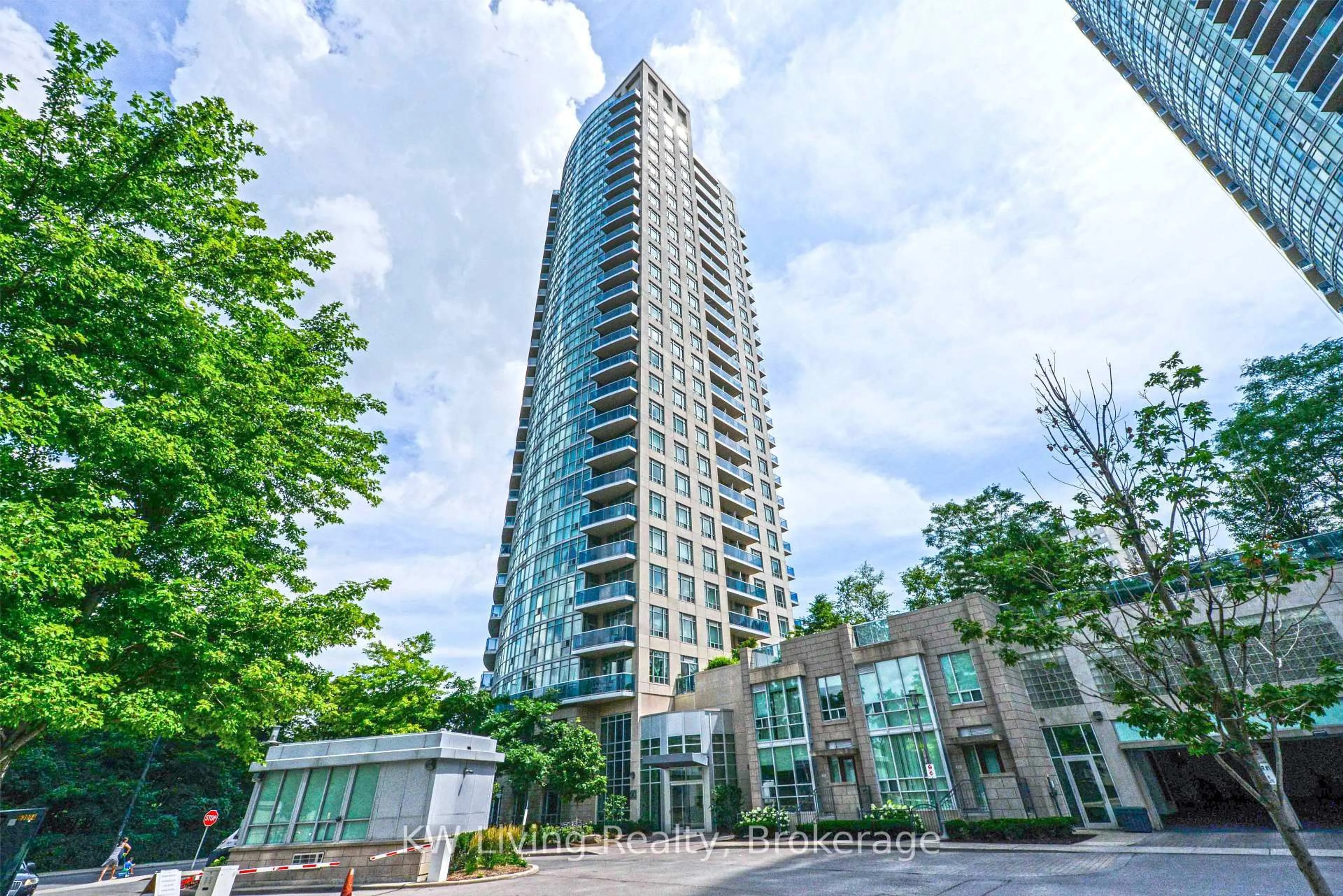 Indoor foyer for 90 Absolute Ave #1604, Mississauga Ontario L4Z 0A3