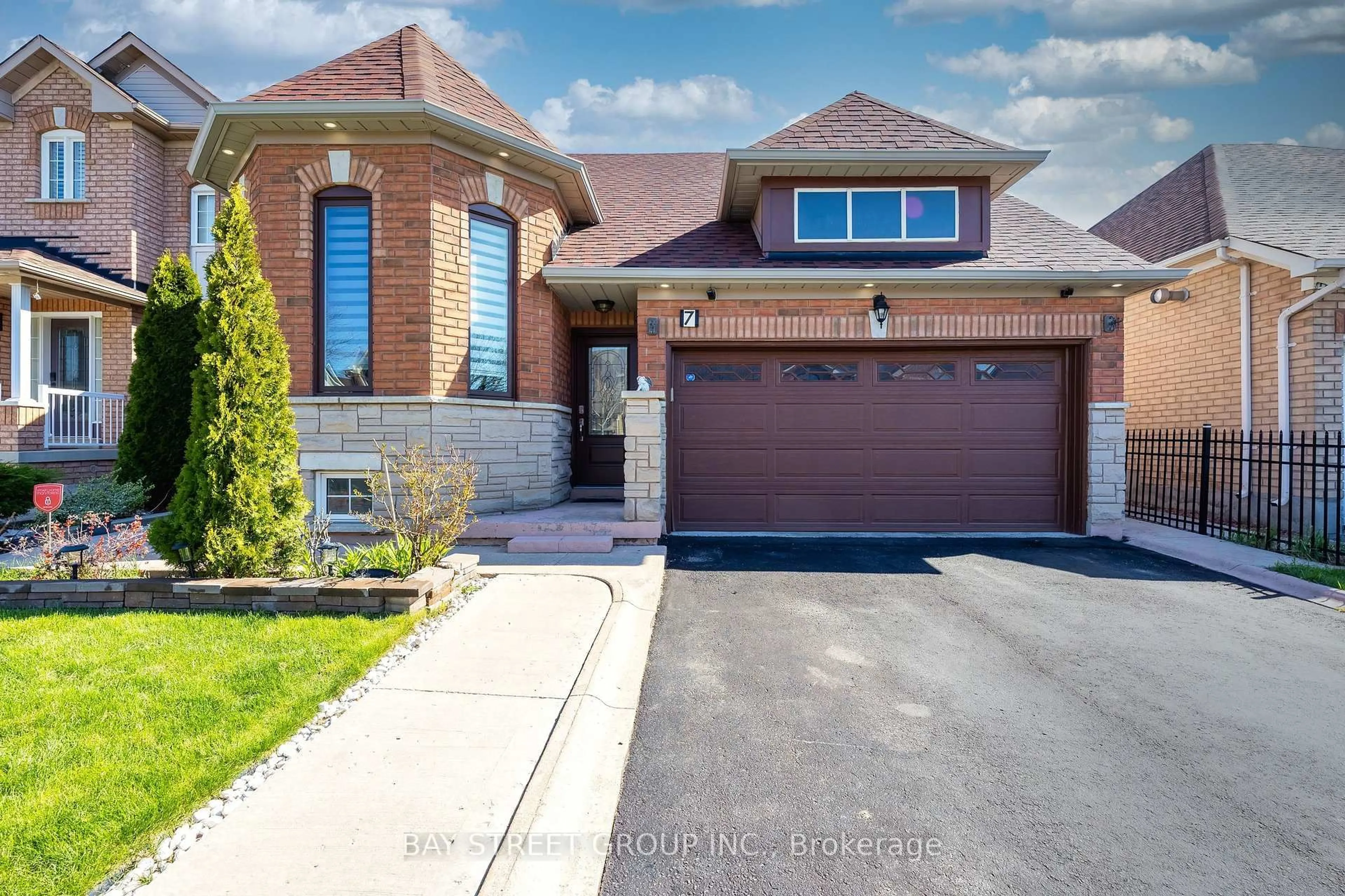 Home with brick exterior material, street for 7 Orchid Dr, Brampton Ontario L7A 1M4