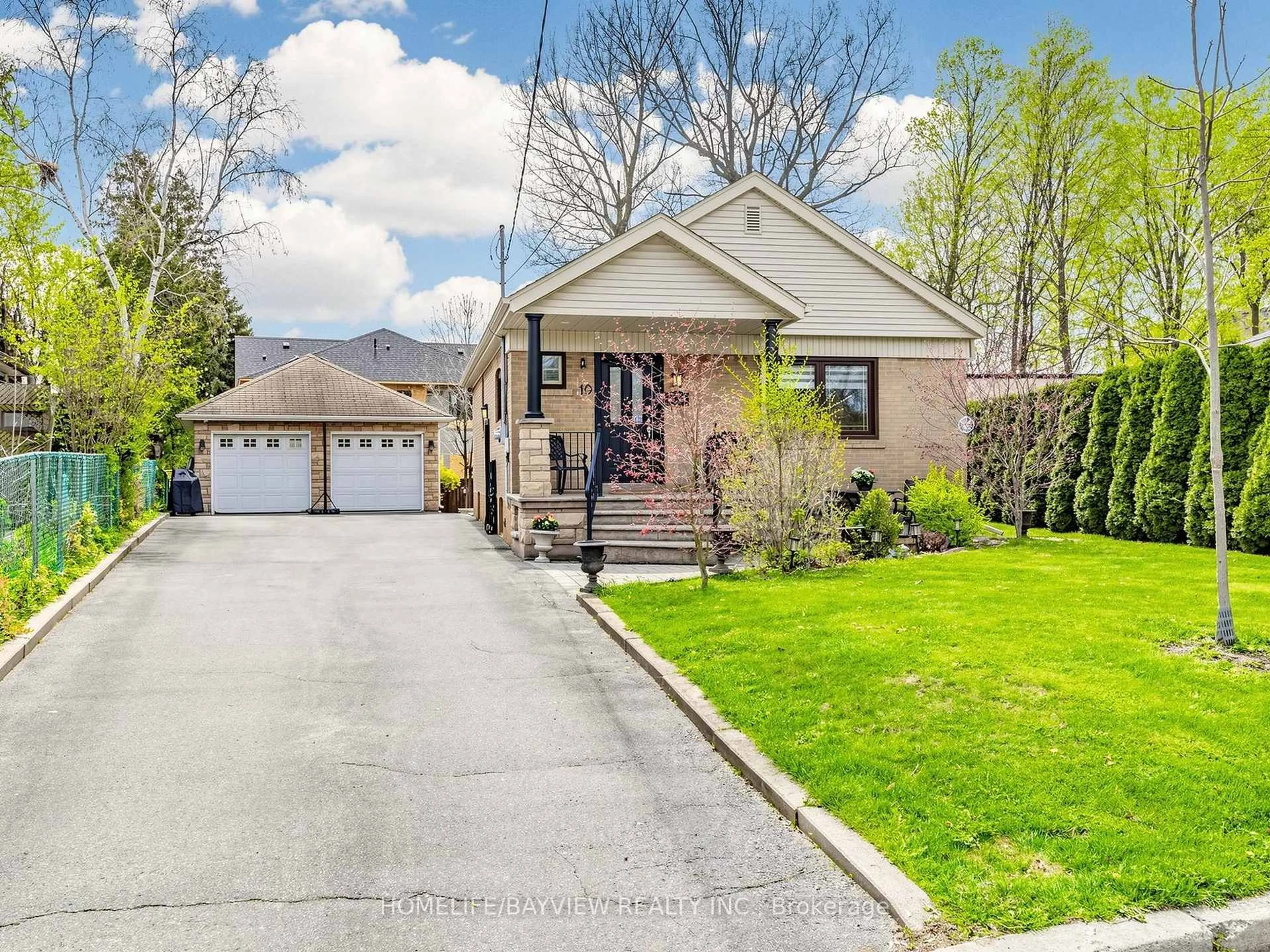 Home with brick exterior material, street for 10 Woolton Cres, Toronto Ontario M6M 4K9