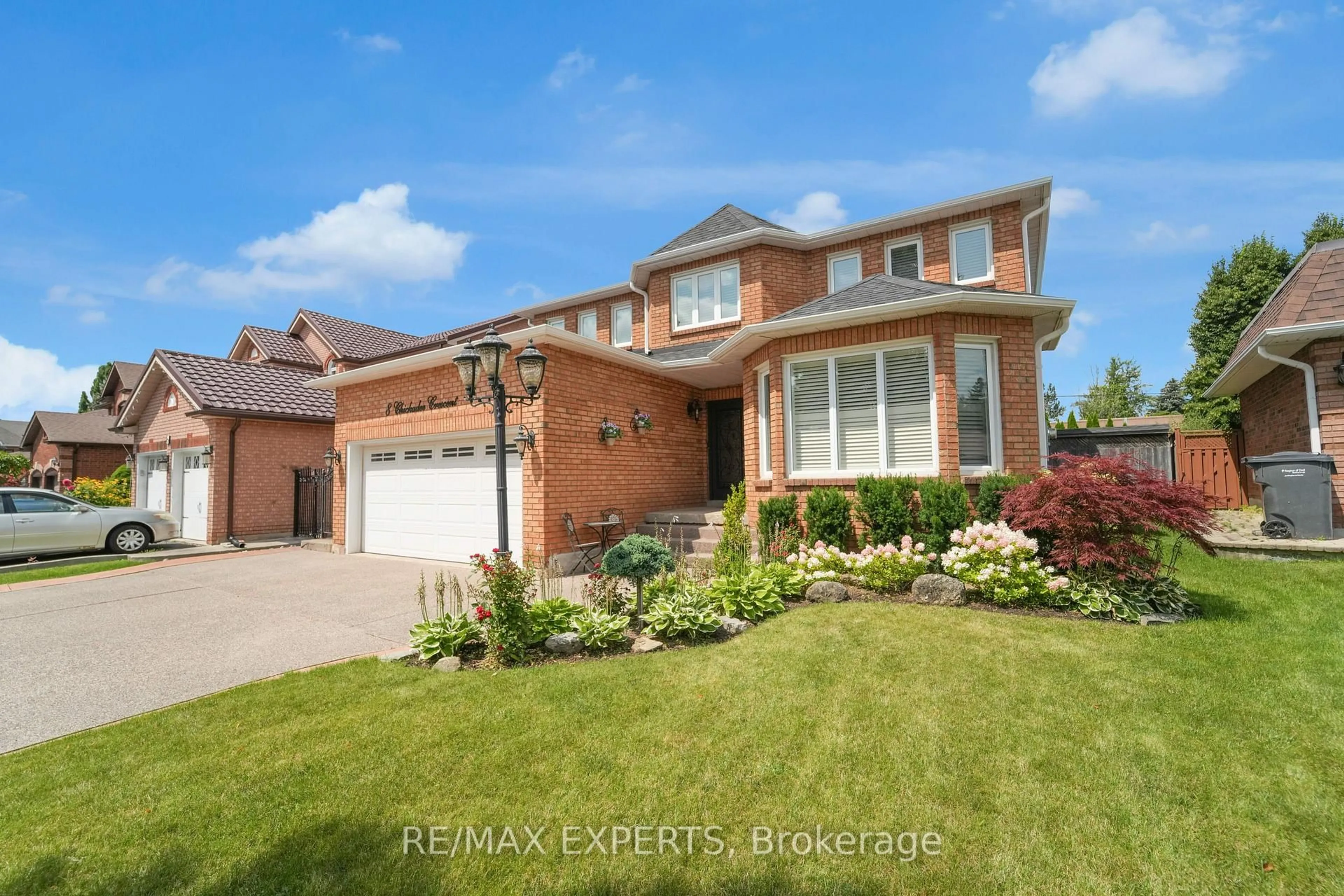 Home with brick exterior material, street for 8 Chickadee Cres, Brampton Ontario L6Z 3L5