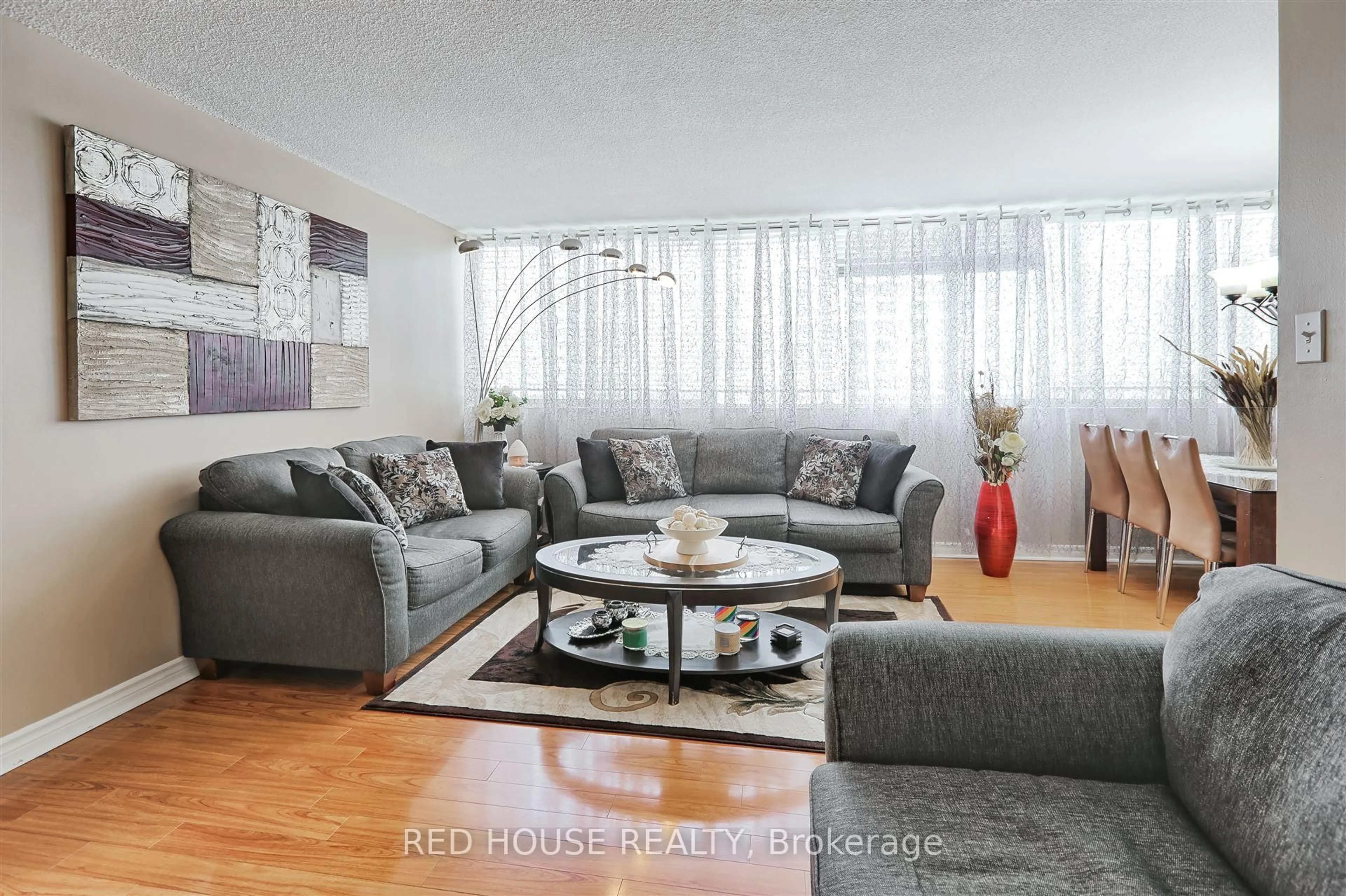 Living room with furniture, unknown for 3590 Kaneff Cres #705, Mississauga Ontario L5A 3X3