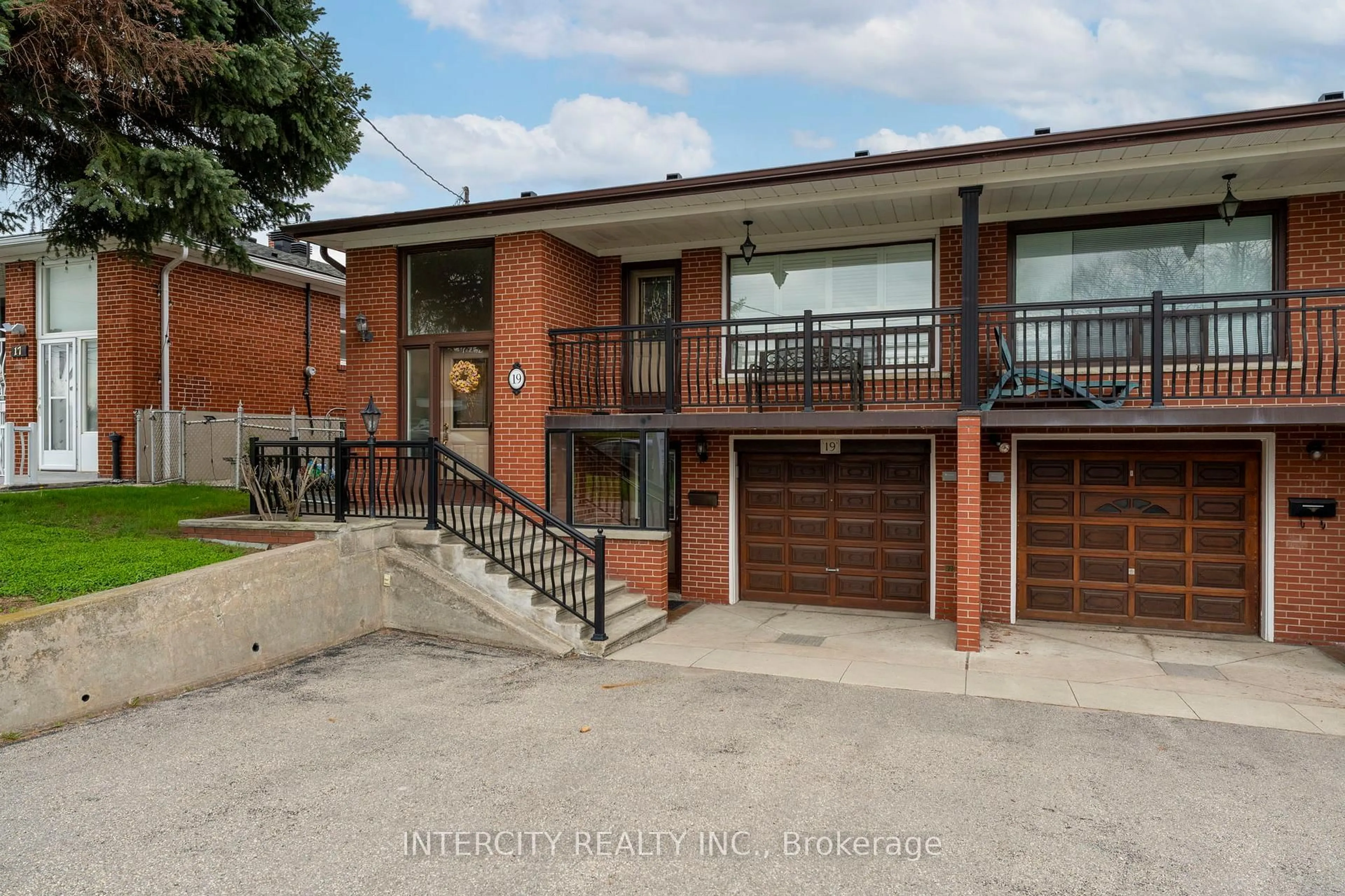 Home with brick exterior material, street for 19 Gade Dr, Toronto Ontario M3M 2K2