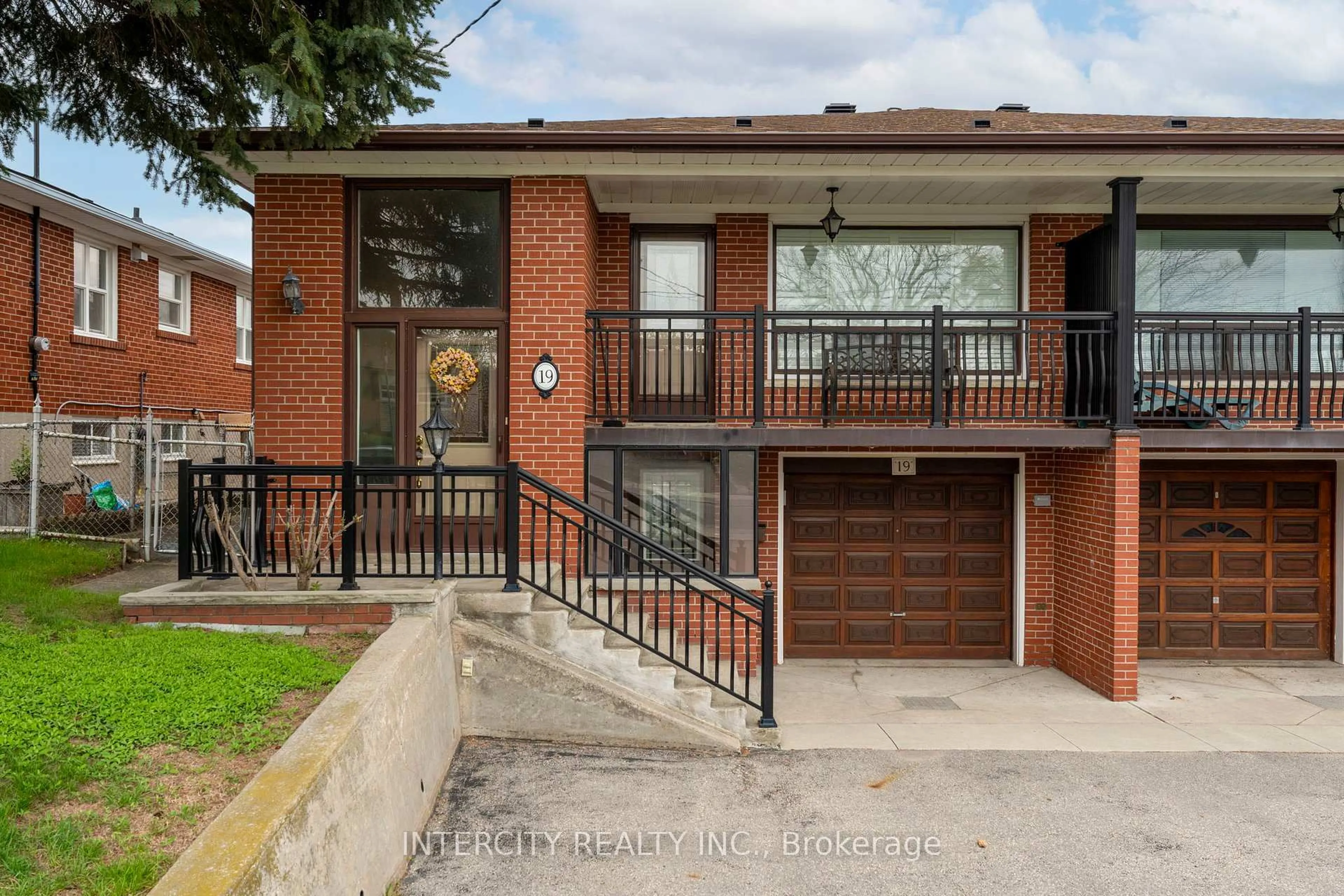 Home with brick exterior material, street for 19 Gade Dr, Toronto Ontario M3M 2K2