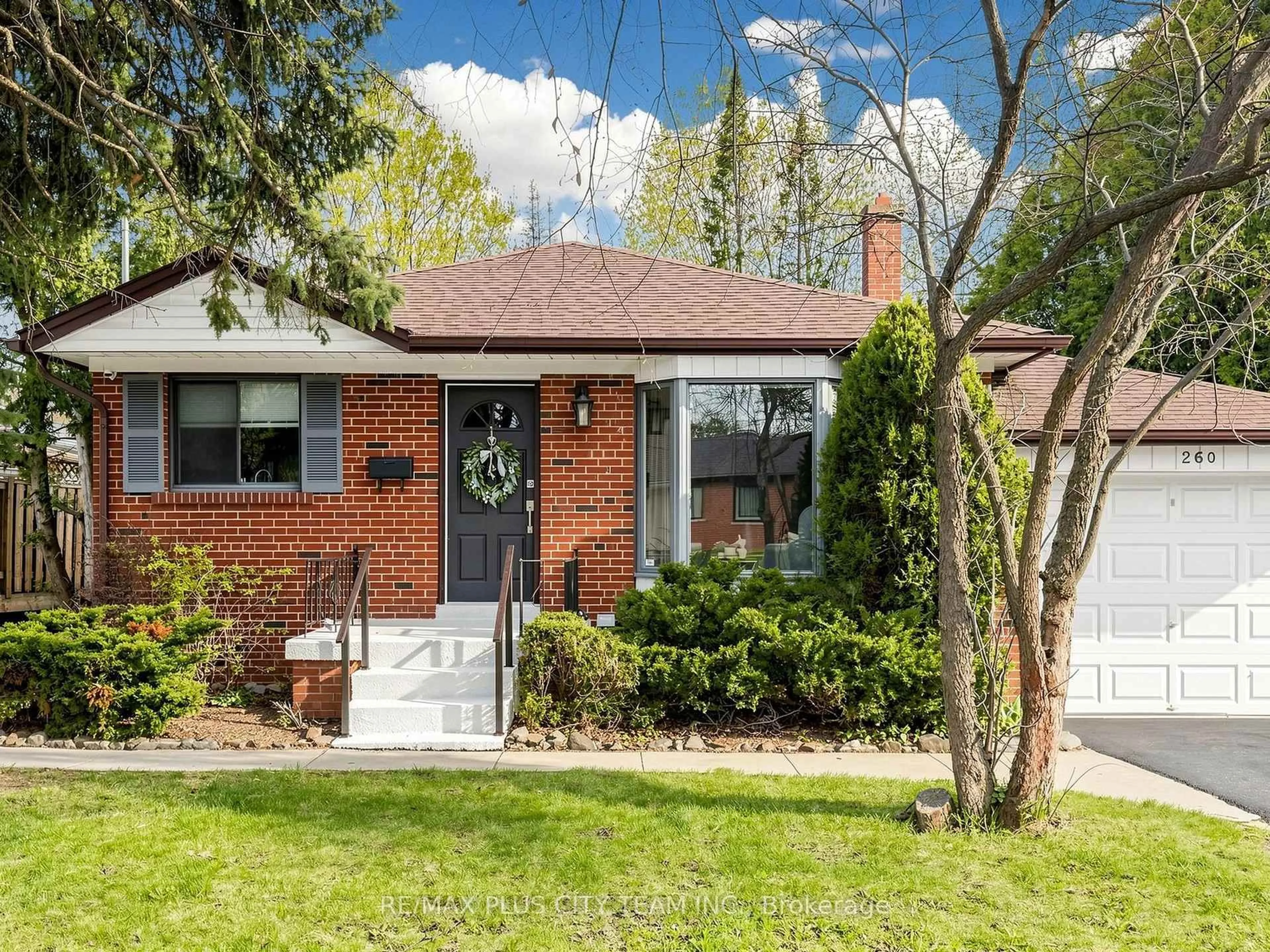 Home with brick exterior material, street for 260 Renforth Dr, Toronto Ontario M9C 2K9