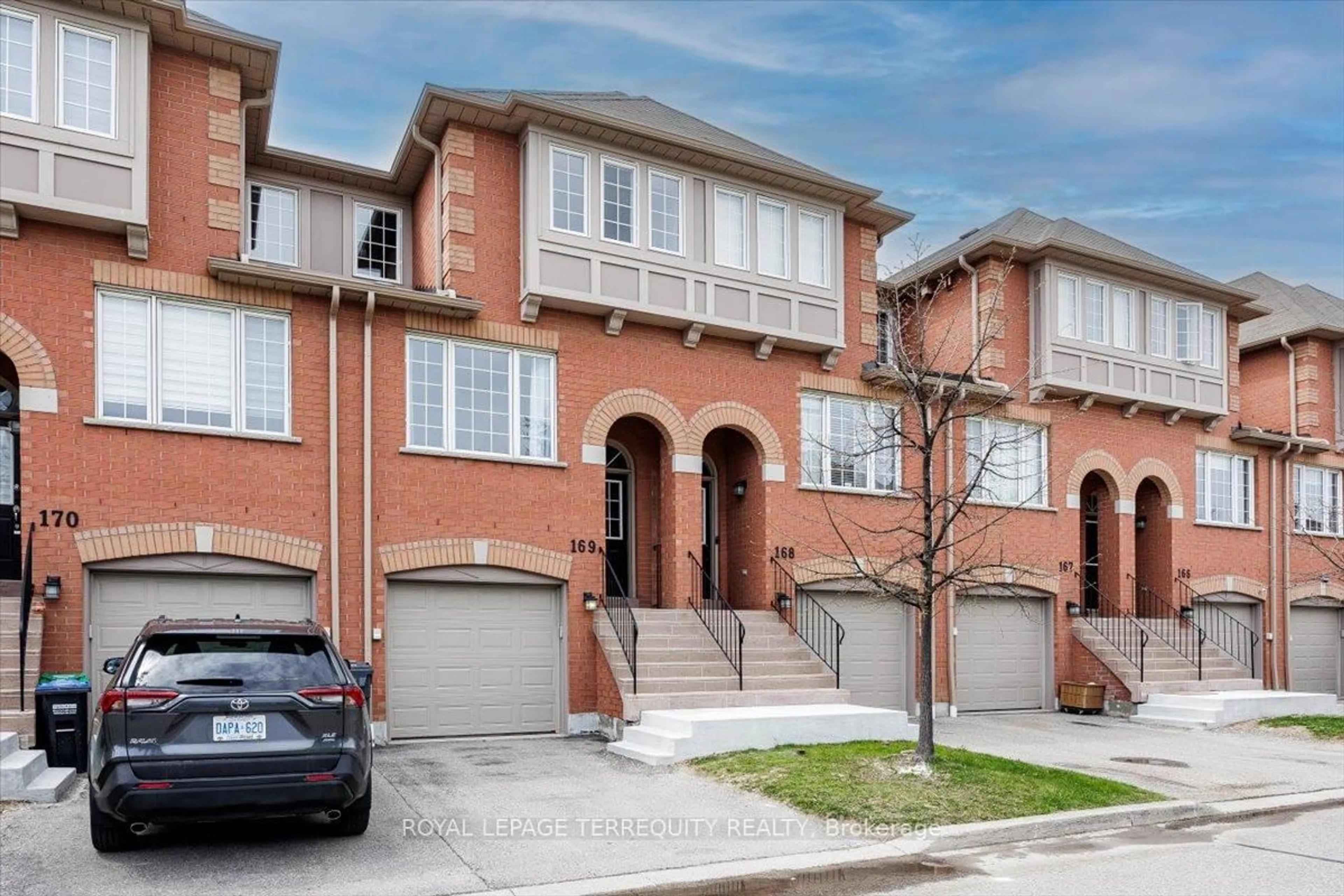Home with brick exterior material, street for 5030 Heatherleigh Ave #169, Mississauga Ontario L5V 2G7