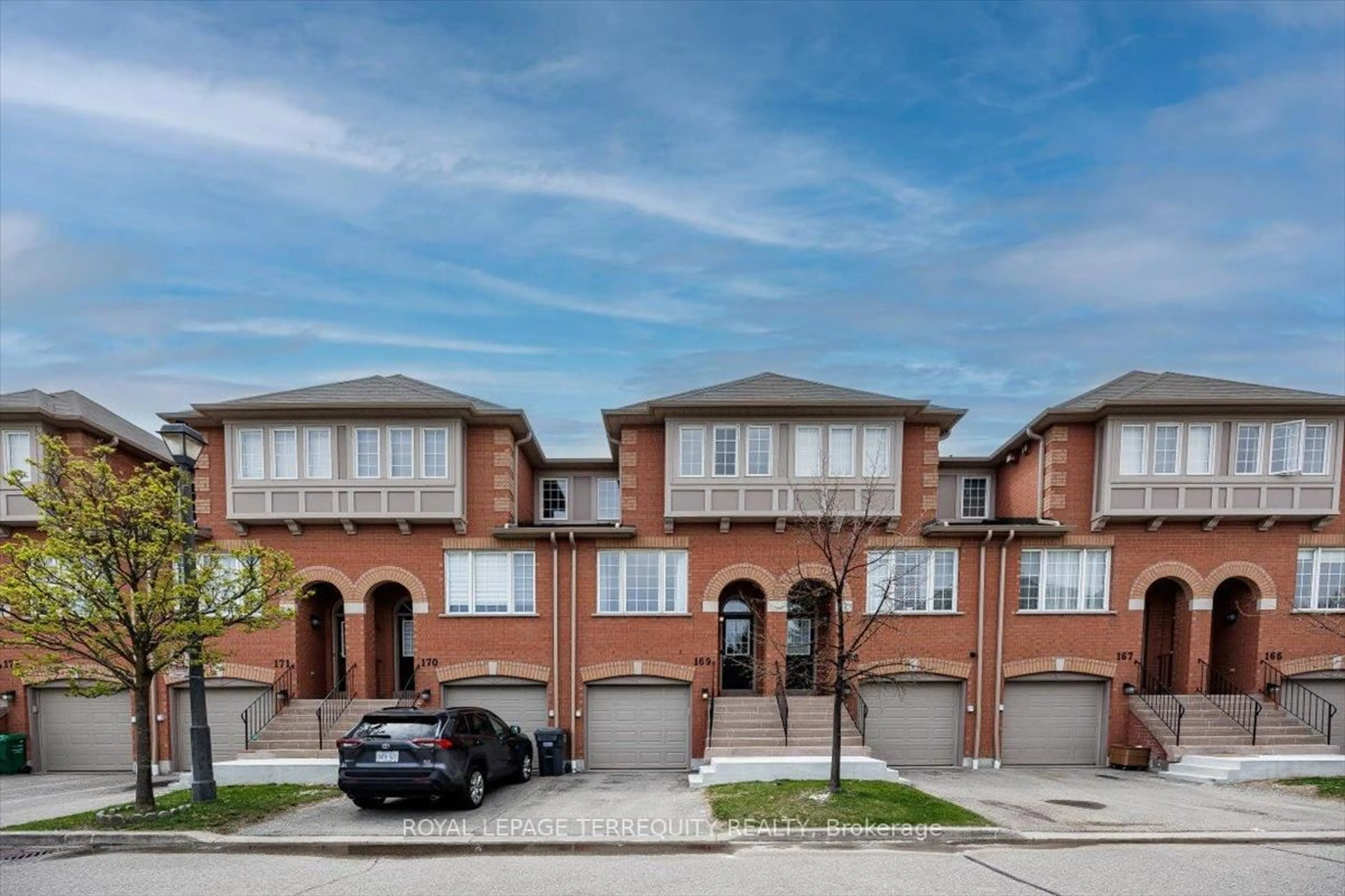 Home with brick exterior material, street for 5030 Heatherleigh Ave #169, Mississauga Ontario L5V 2G7