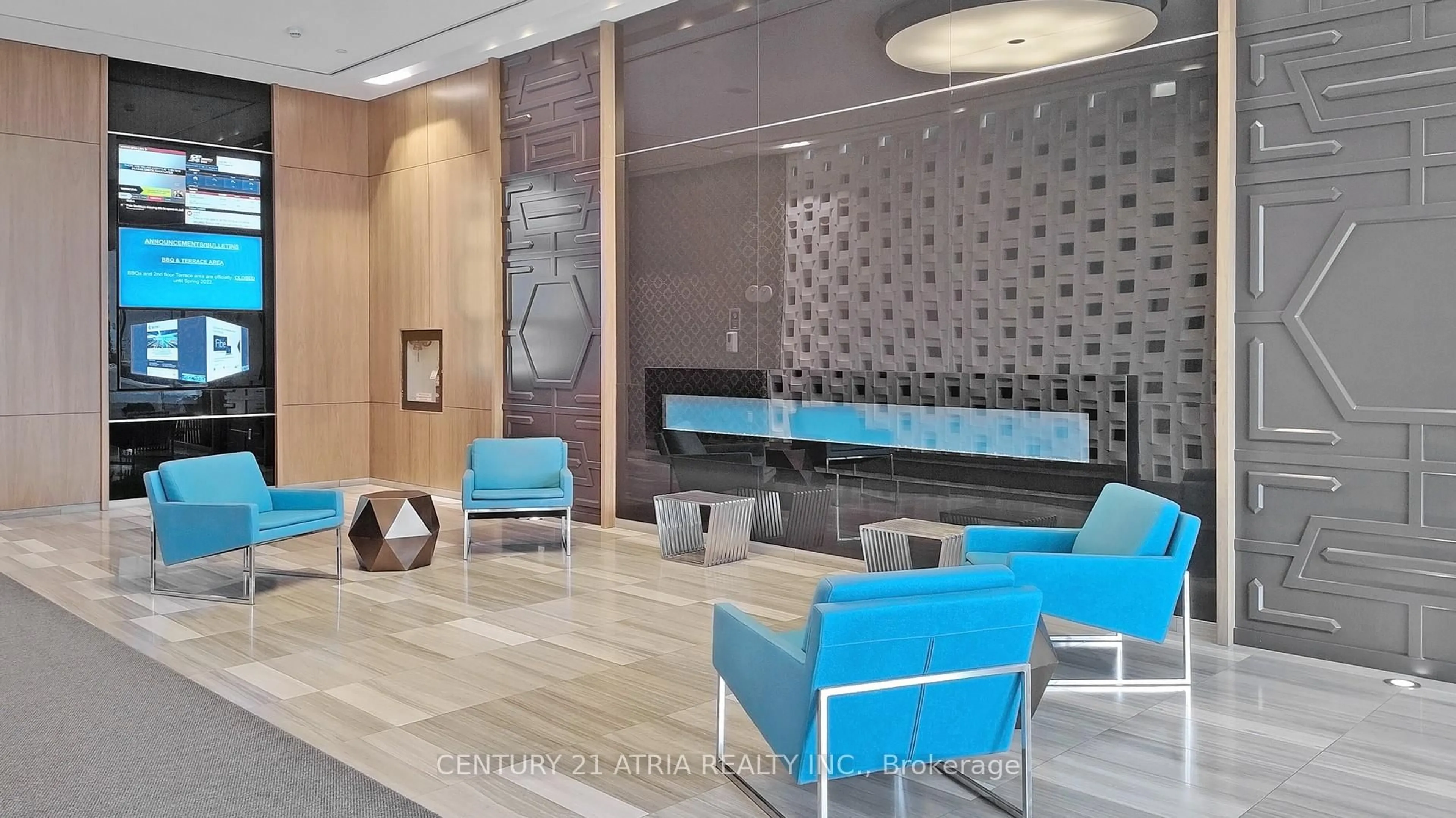 Lobby for 36 Park Lawn Rd #3210, Toronto Ontario M8Y 0E5
