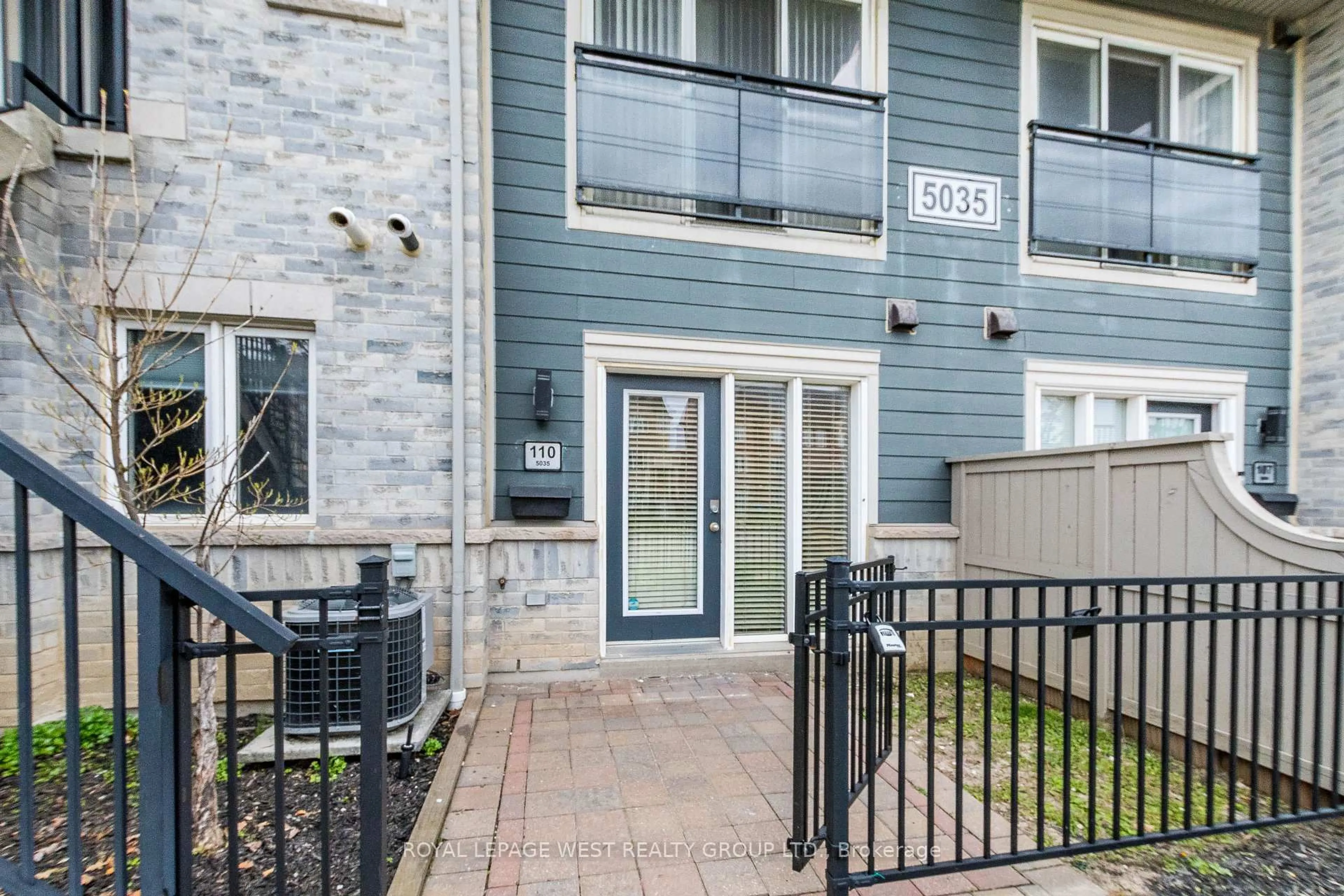 Patio, street for 5035 Oscar Peterson Blvd #110, Mississauga Ontario L5M 0P4