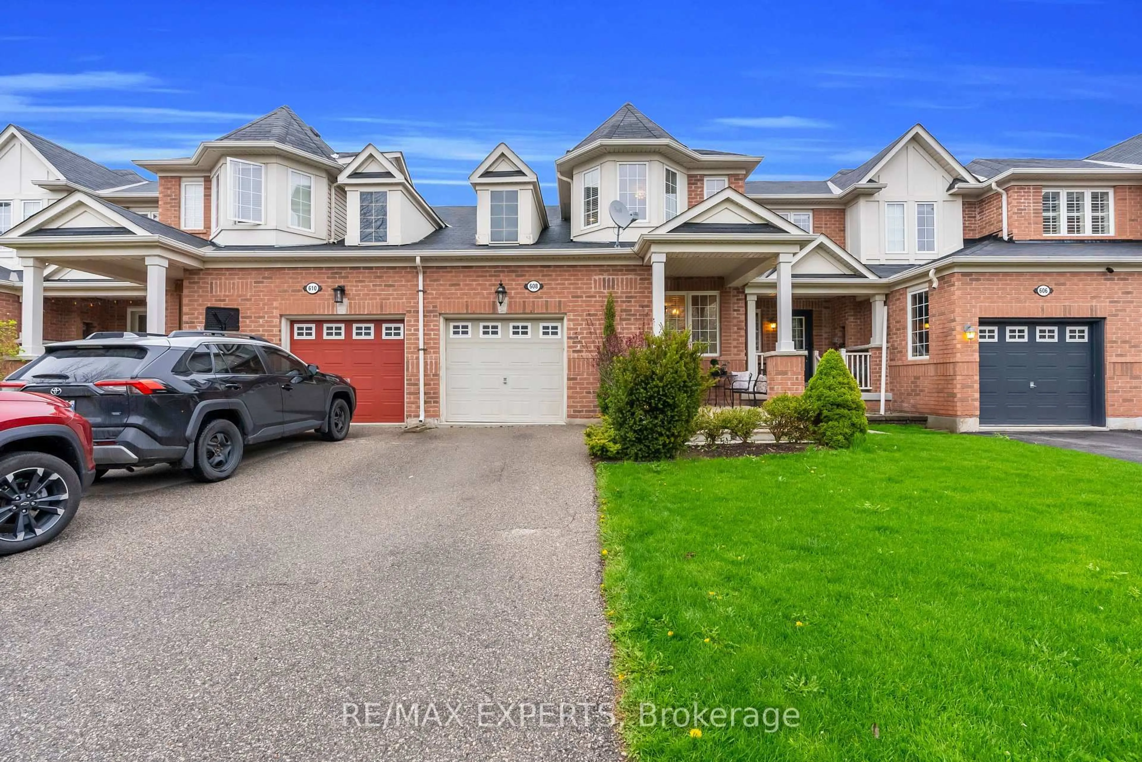 Home with brick exterior material, street for 608 Cargill Path, Milton Ontario L9T 7X2