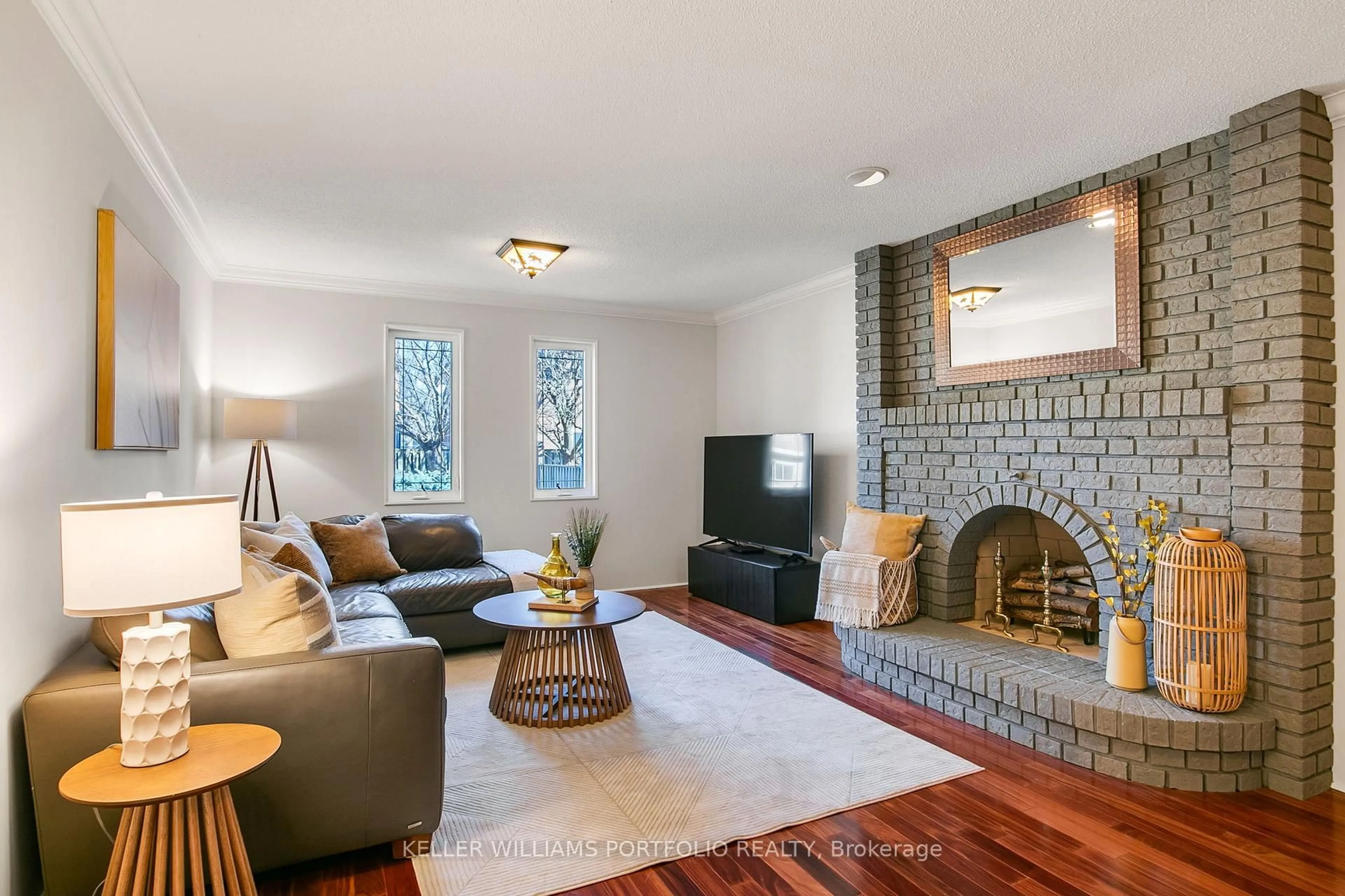 Living room with furniture, unknown for 4 Neiltree Crt, Toronto Ontario M9C 5C3