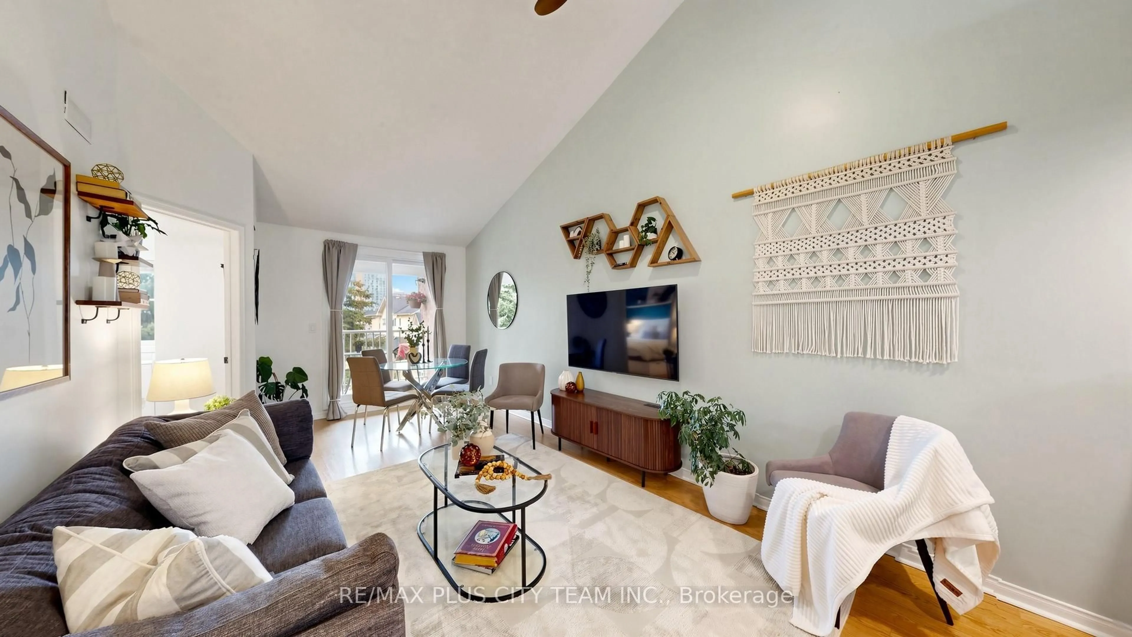 Living room with furniture, unknown for 55 Bristol Rd #111, Mississauga Ontario L4Z 3N9