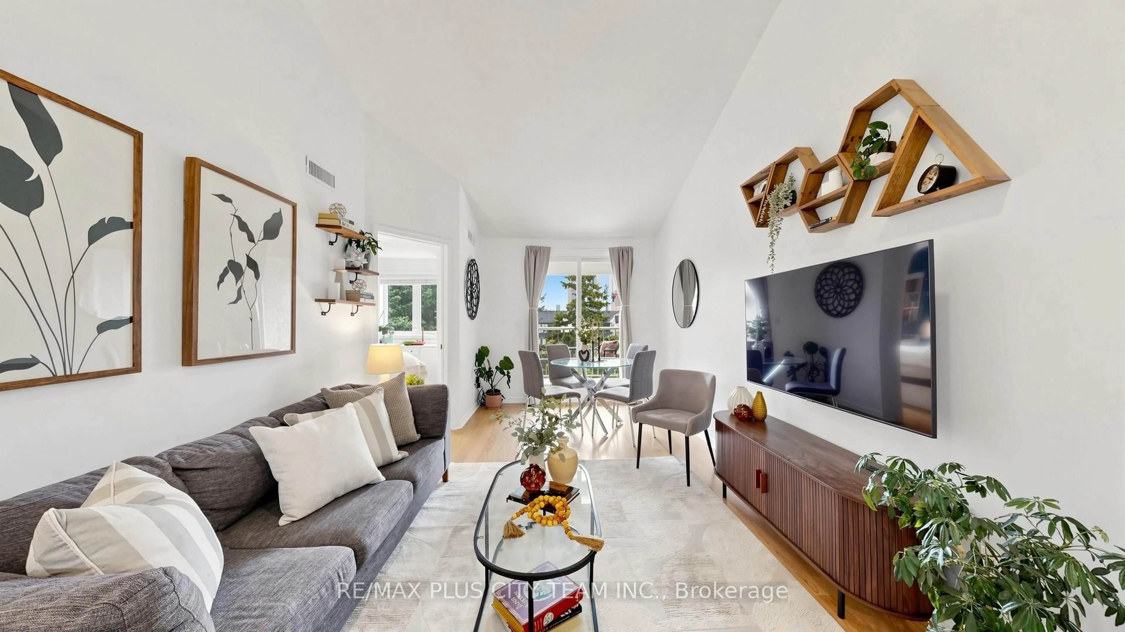 Living room with furniture, unknown for 55 Bristol Rd #111, Mississauga Ontario L4Z 3N9